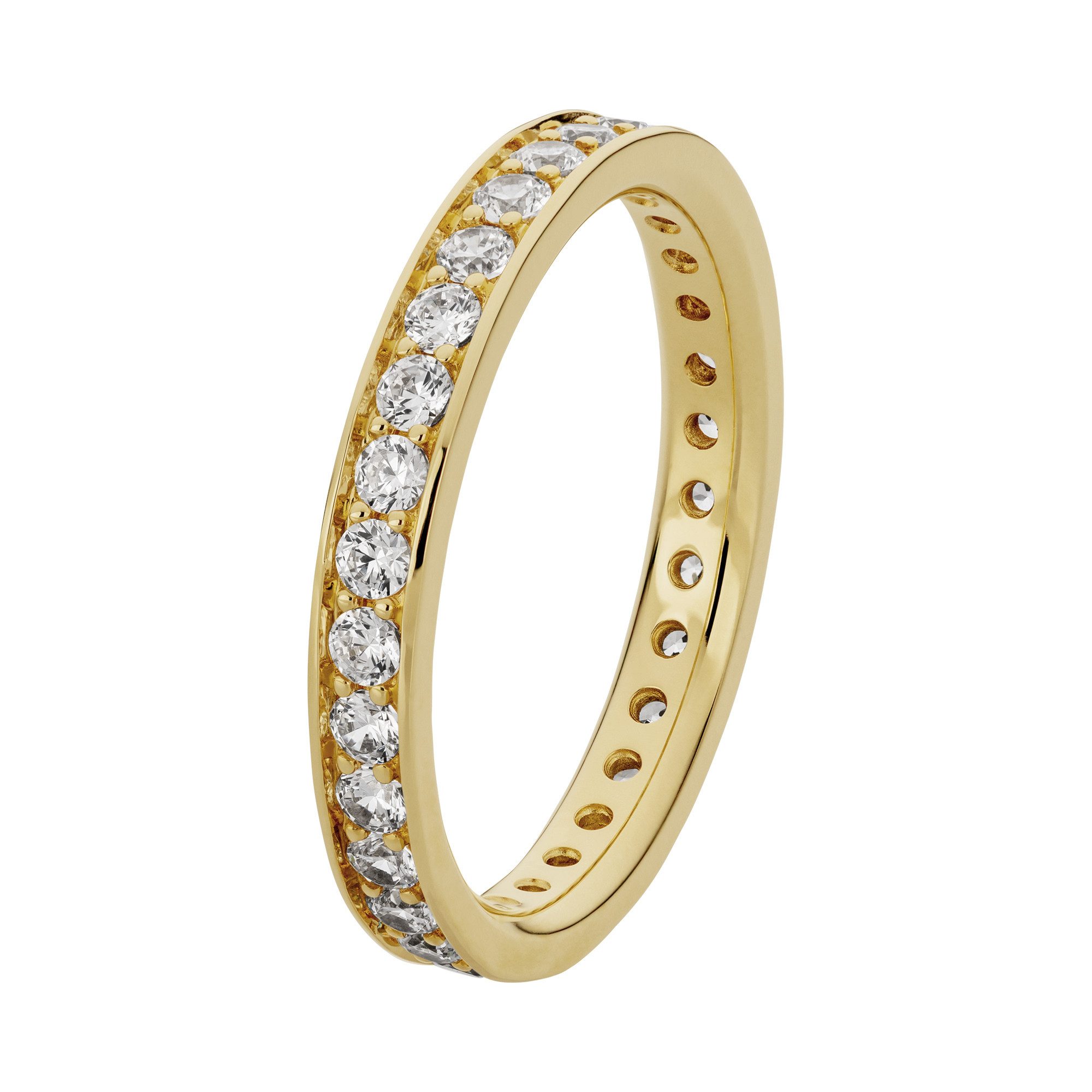 Orolino Fingerring 333/- Gelbgold glanz synth. Zirkonia günstig online kaufen