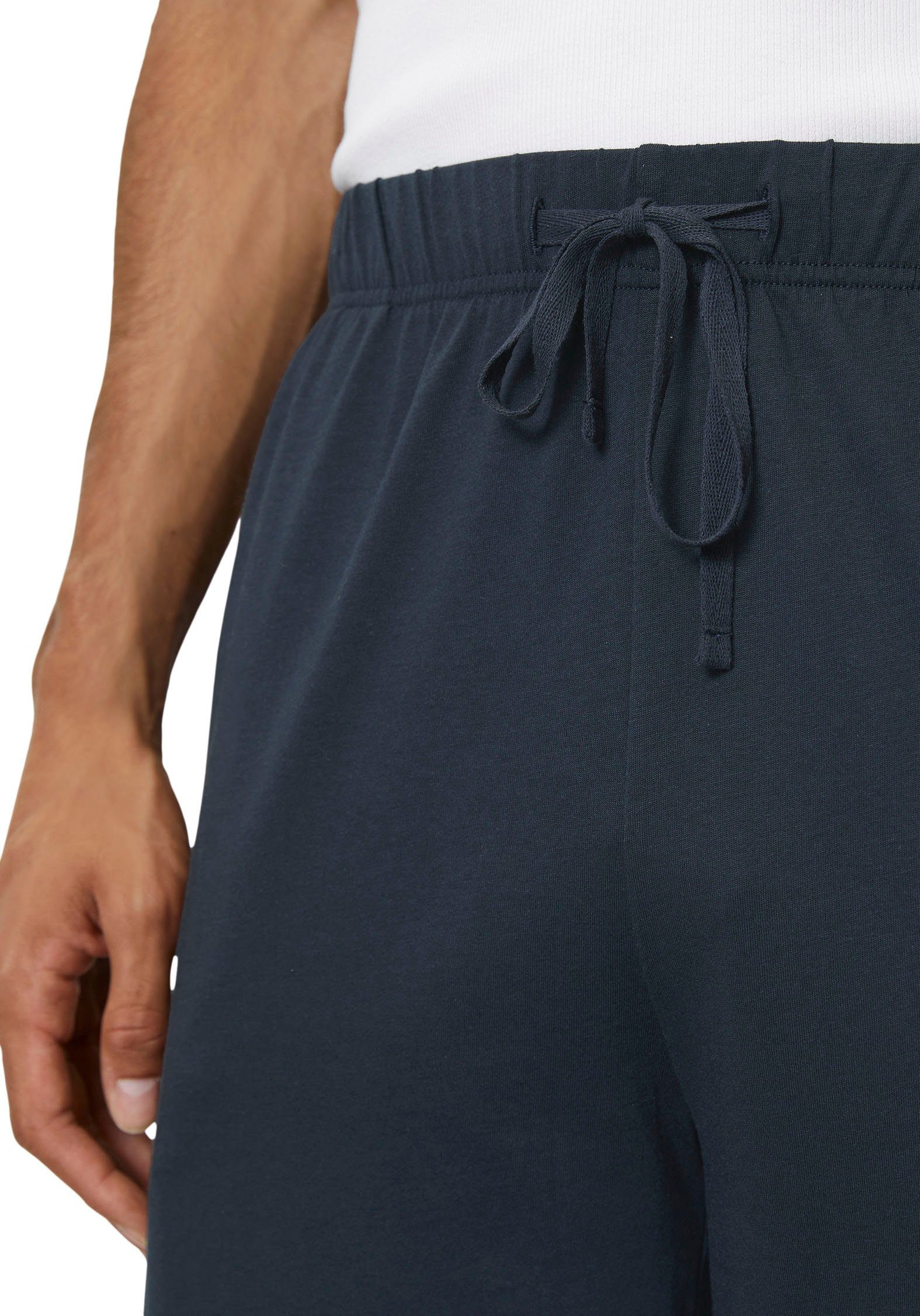 Marc O'Polo Loungehose Mix & Match Cotton mit Tunnelzug und Bindeband, Regular Fit
