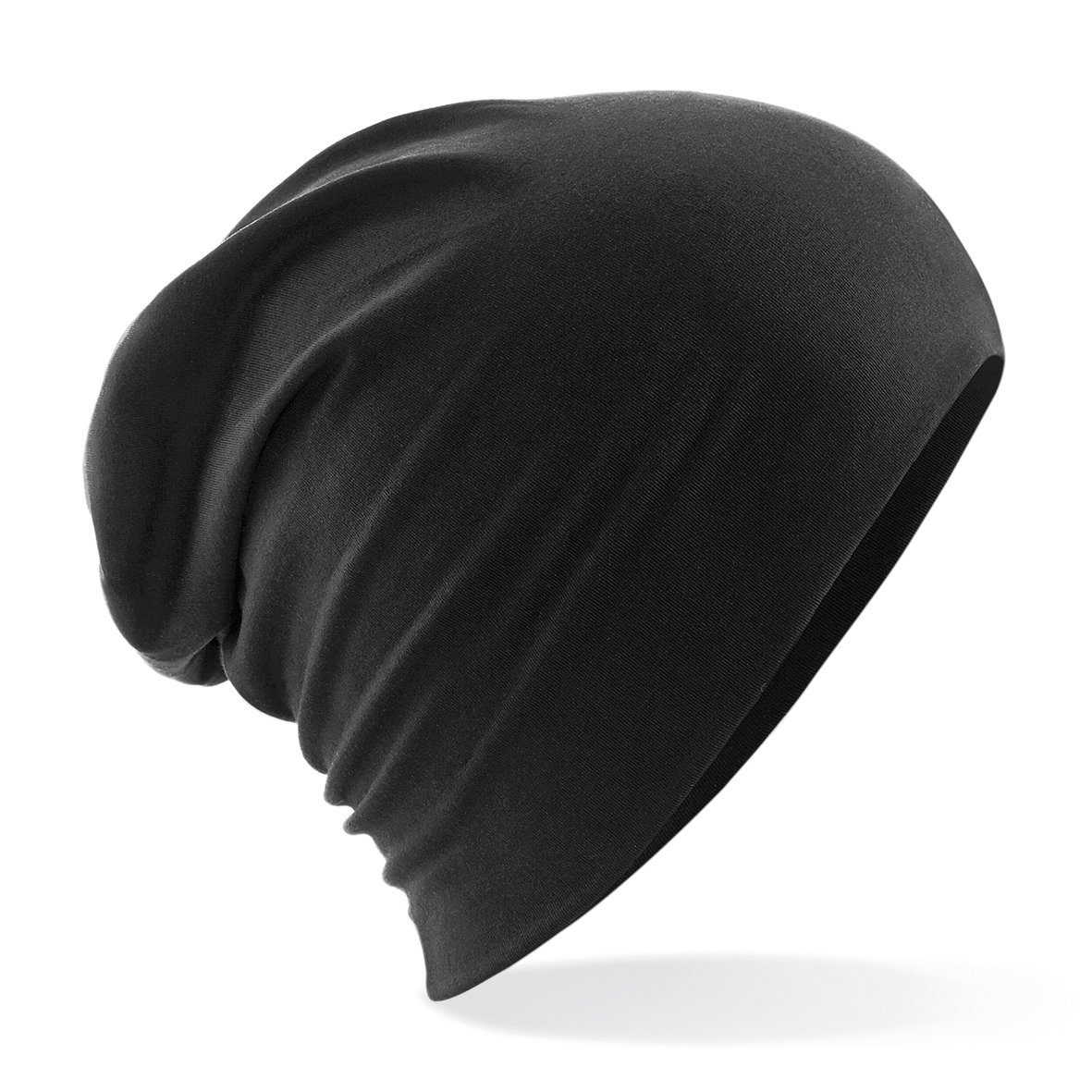 Beechfield® Beanie leichte Damen Mütze für Jugendliche u. Erwachsene für alle Jahreszeiten geeignet schwarz