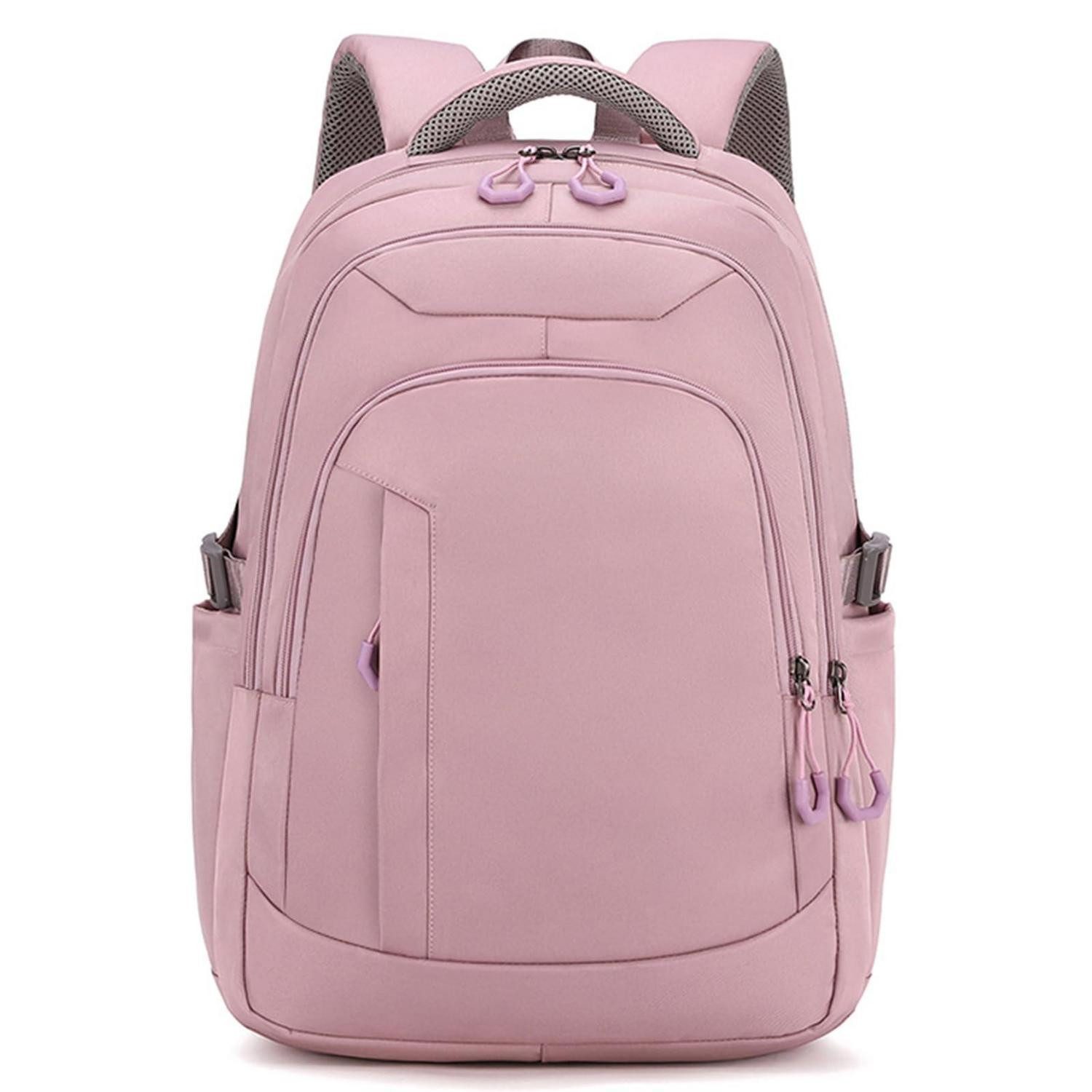 LuxusKollektion Laptoprucksack Laptop Rucksack 15.6" Damen Rosa Violett