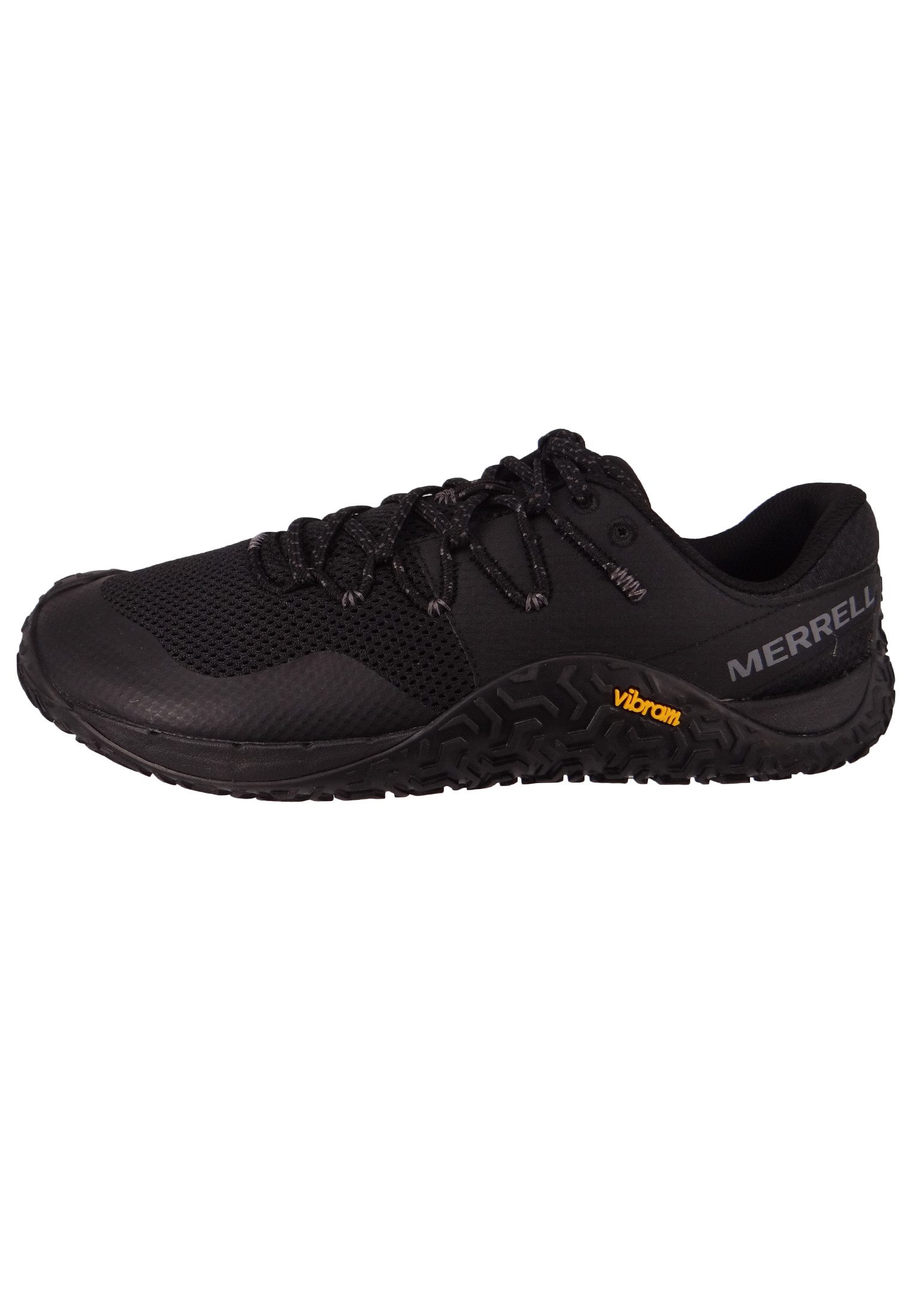 Merrell J037151 Trail Glove 7 Barefoot Black Black Schnürschuh