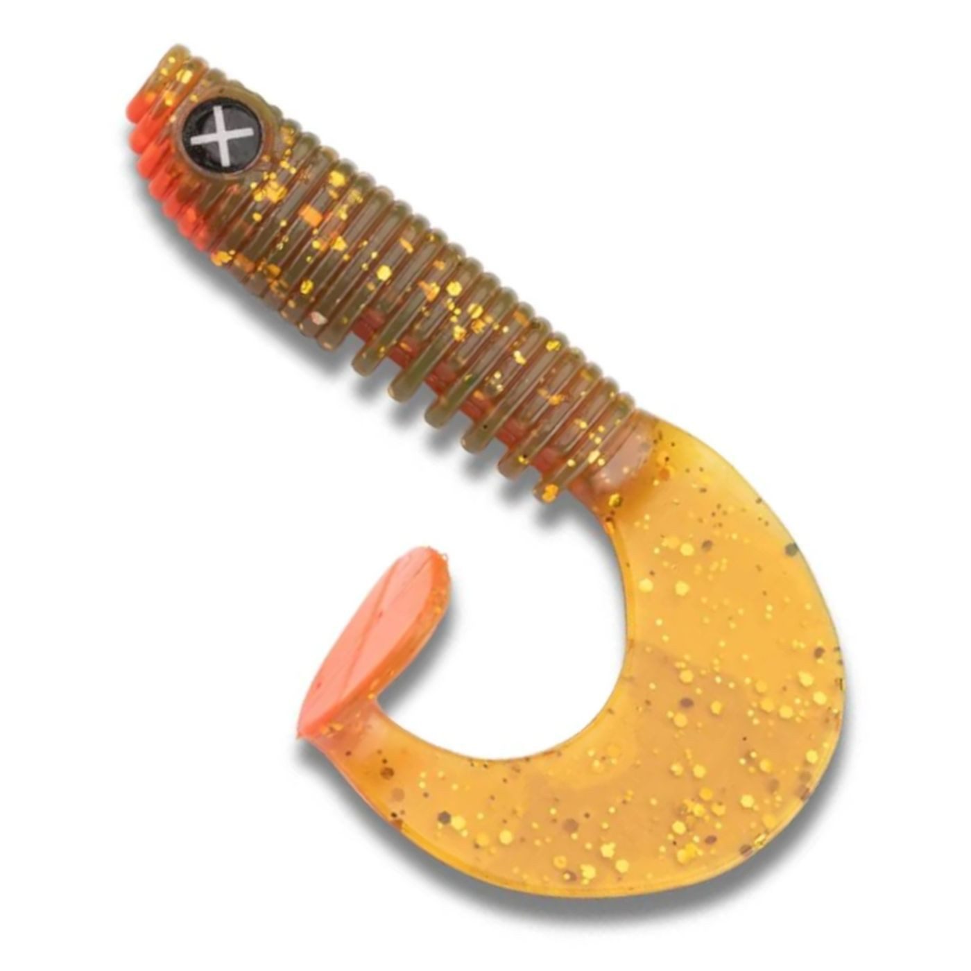 Kunstköder Monkey Lures Curly Lui Jig 7,5cm - 6 Gummifische