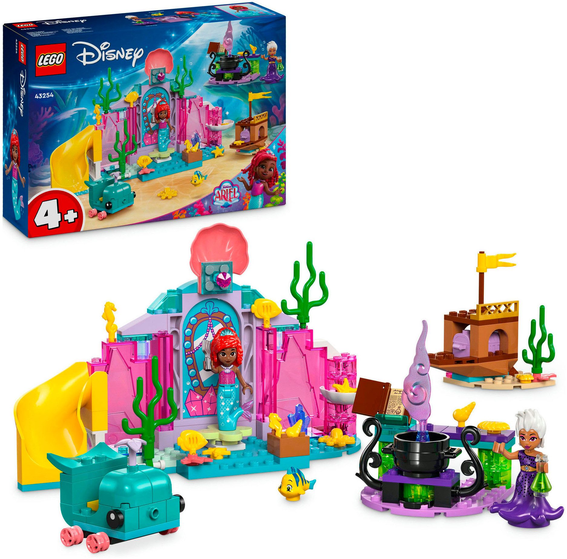 LEGO® Arielles Kristallhöhle (43254), LEGO Disney Princess Konstruktionsspi günstig online kaufen