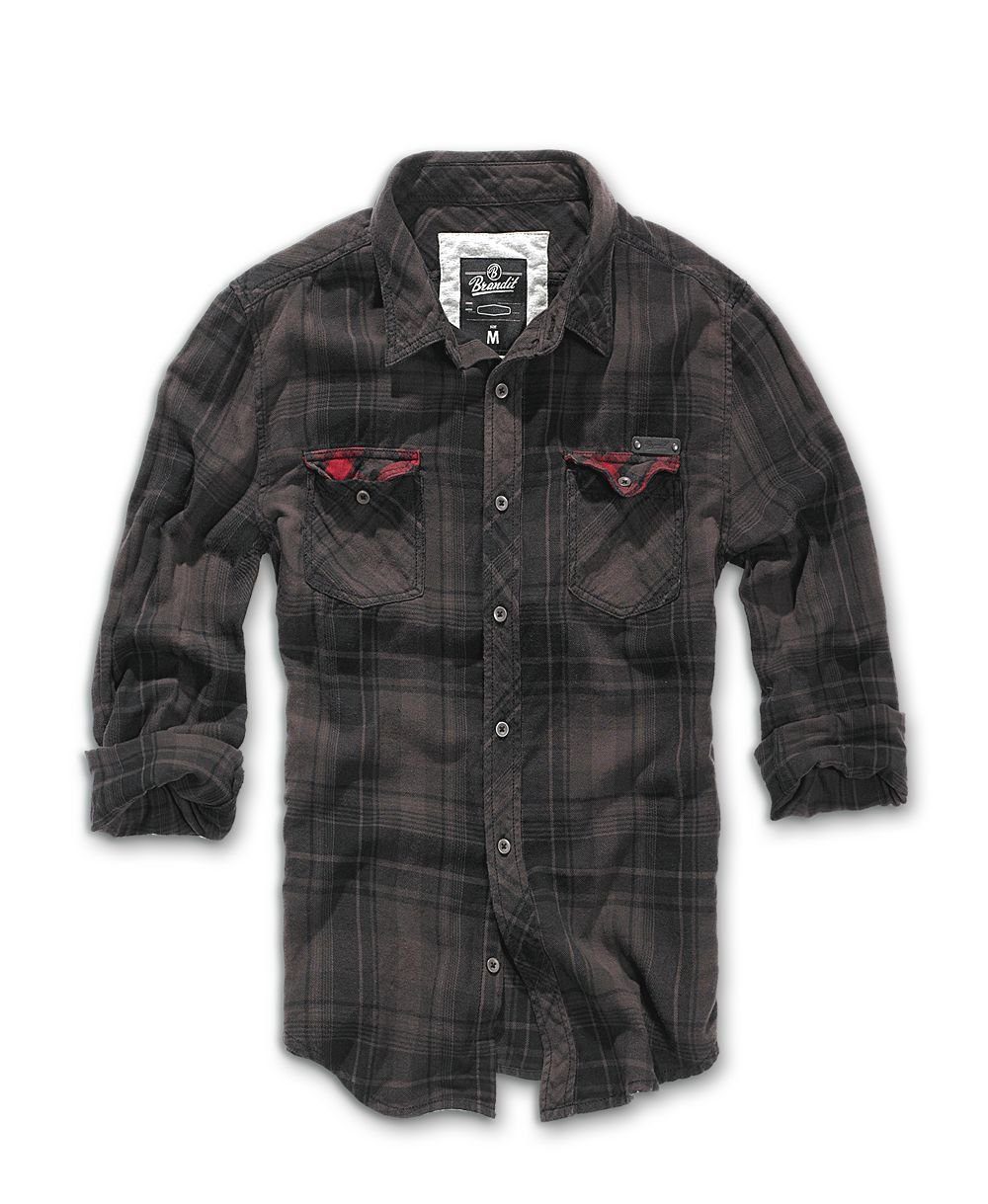 Brandit Langarmhemd Duncan Check Shirt Long günstig online kaufen