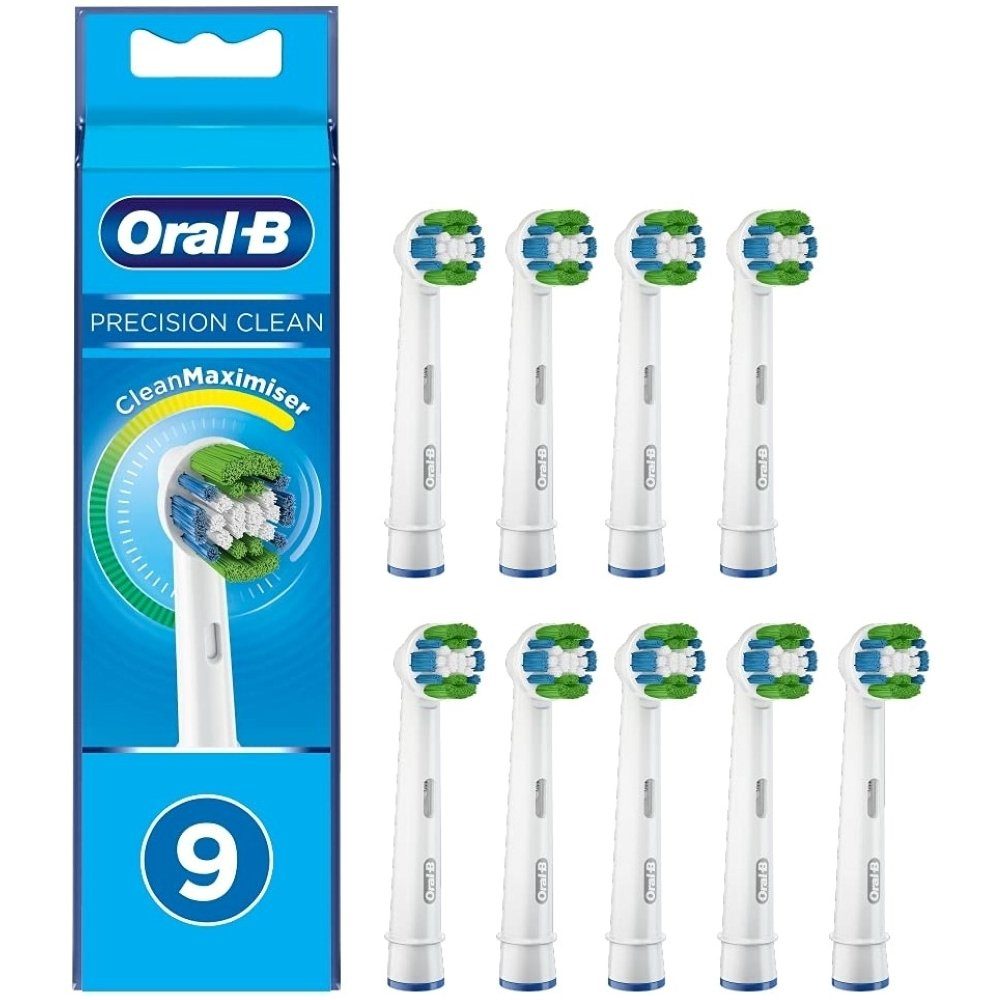 Oral-B Aufsteckbürsten Precision Clean 3+3+3 FFS - Aufsteckbürsten - weiß
