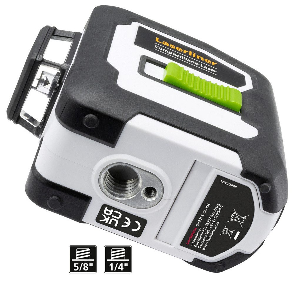 LASERLINER Nivelliergerät Laserliner CompactPlane-Laser 3G Set 150 Dreidimensionaler Laser inkl, (CompactPlane-Laser 3G Set 150)