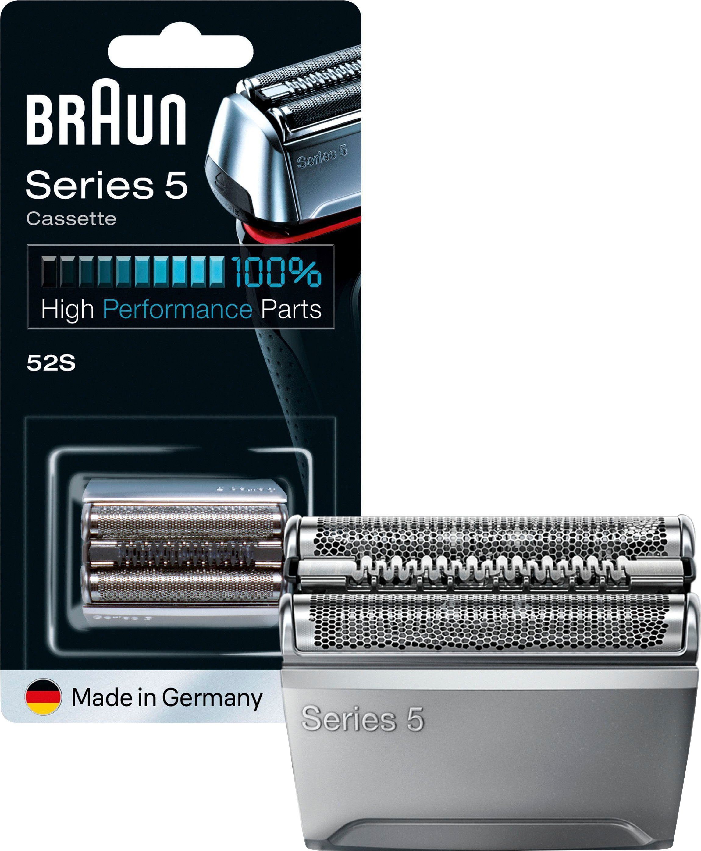 Braun Ersatzscherteil Series 5 52B, kompatibel mit Series 5