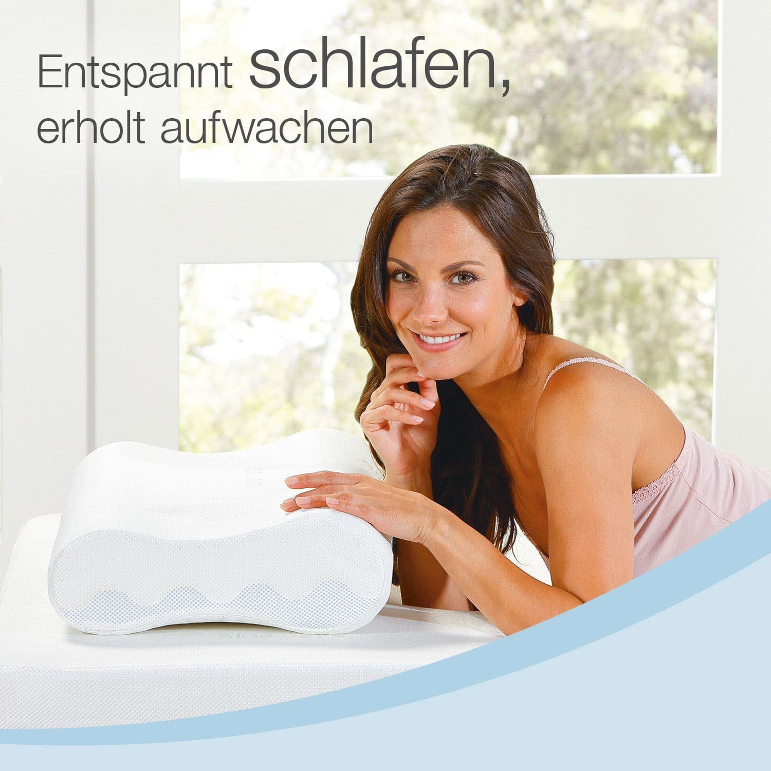 ELONEO Nackenstützkissen 50x35 cm, 60x35 cm, günstig online kaufen