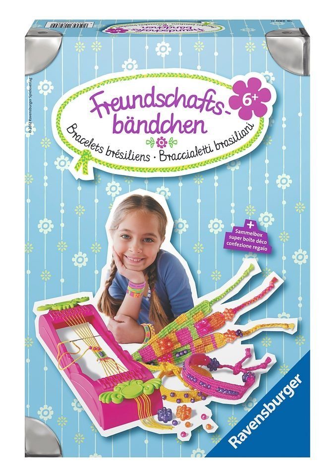 Ravensburger Kreativset Freundschaftsbändchen, (Set), Made in Europe; FSC® - schützt Wald - weltweit