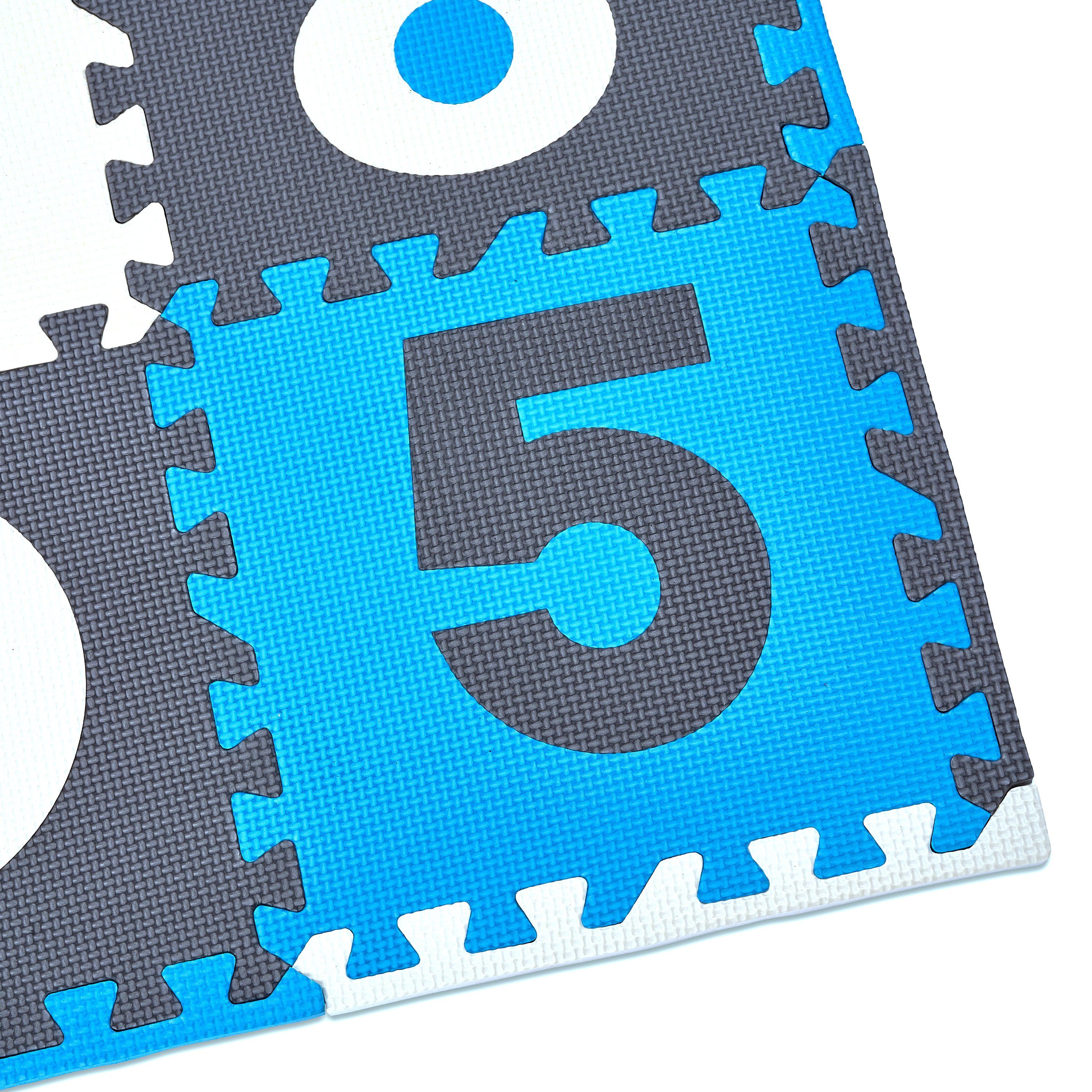 Pink Papaya Puzzlematte Puzzlematte mit Zahlen und Buchstaben Kids Zone, Ex günstig online kaufen