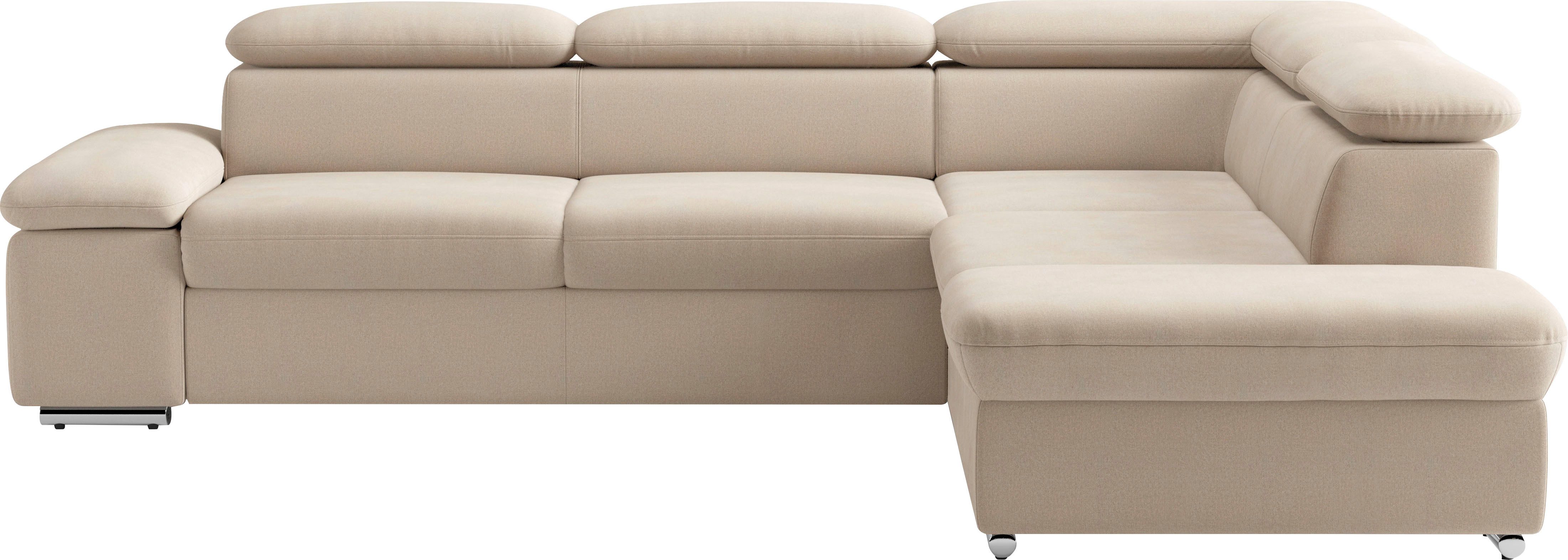 sit&more Ecksofa Valentine L-Form, B: 272 günstig online kaufen