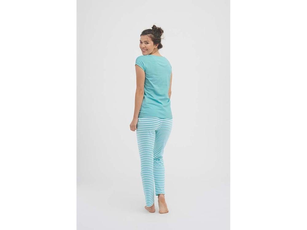 LIVING CRAFTS Pyjama Living Crafts Bio-Damen-Schlafshirt 'OKELANI' mit