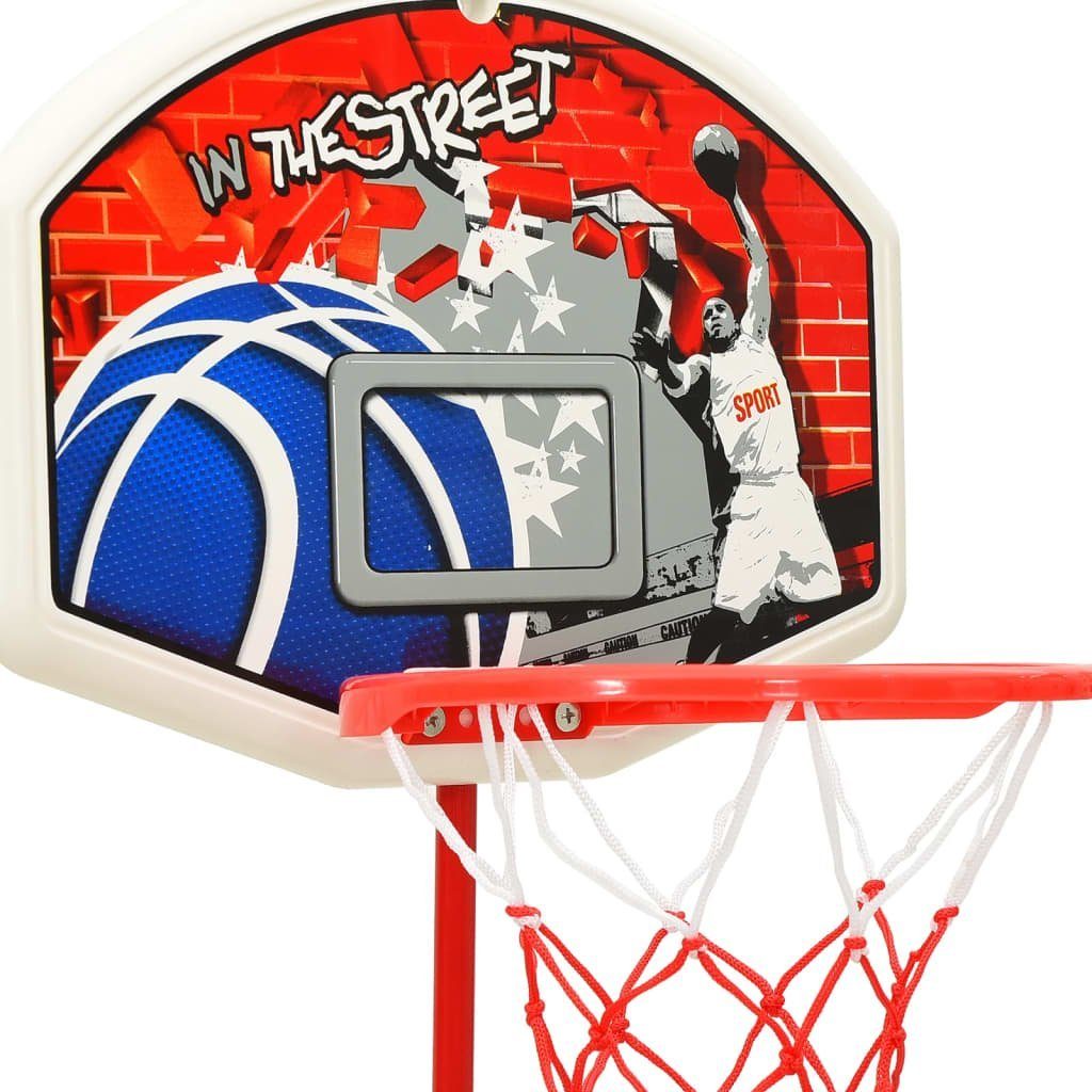Verstellbar Basketballkorb cm Basketball vidaXL Kinder 120 Spiel-Set