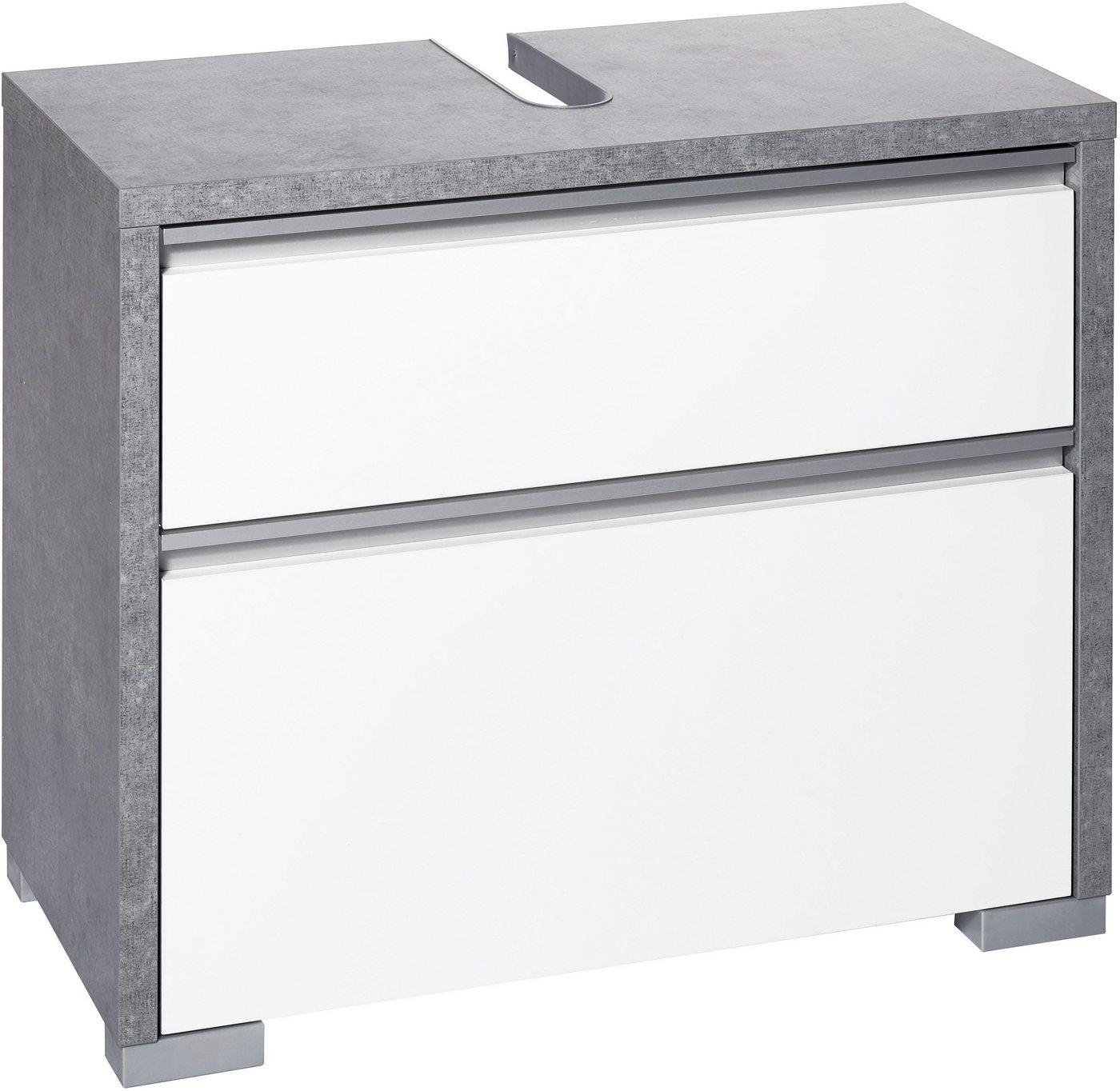 Schildmeyer Waschbeckenunterschrank Bello, Waschbeckenunterschrank, Made in Germany, B: 67cm Solide Verarbeitung - Dieses Produkt ist in Deutschland gefertigt