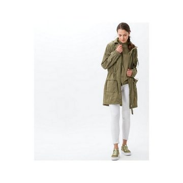 Brax Longpullover olive sonstiges (1-tlg)