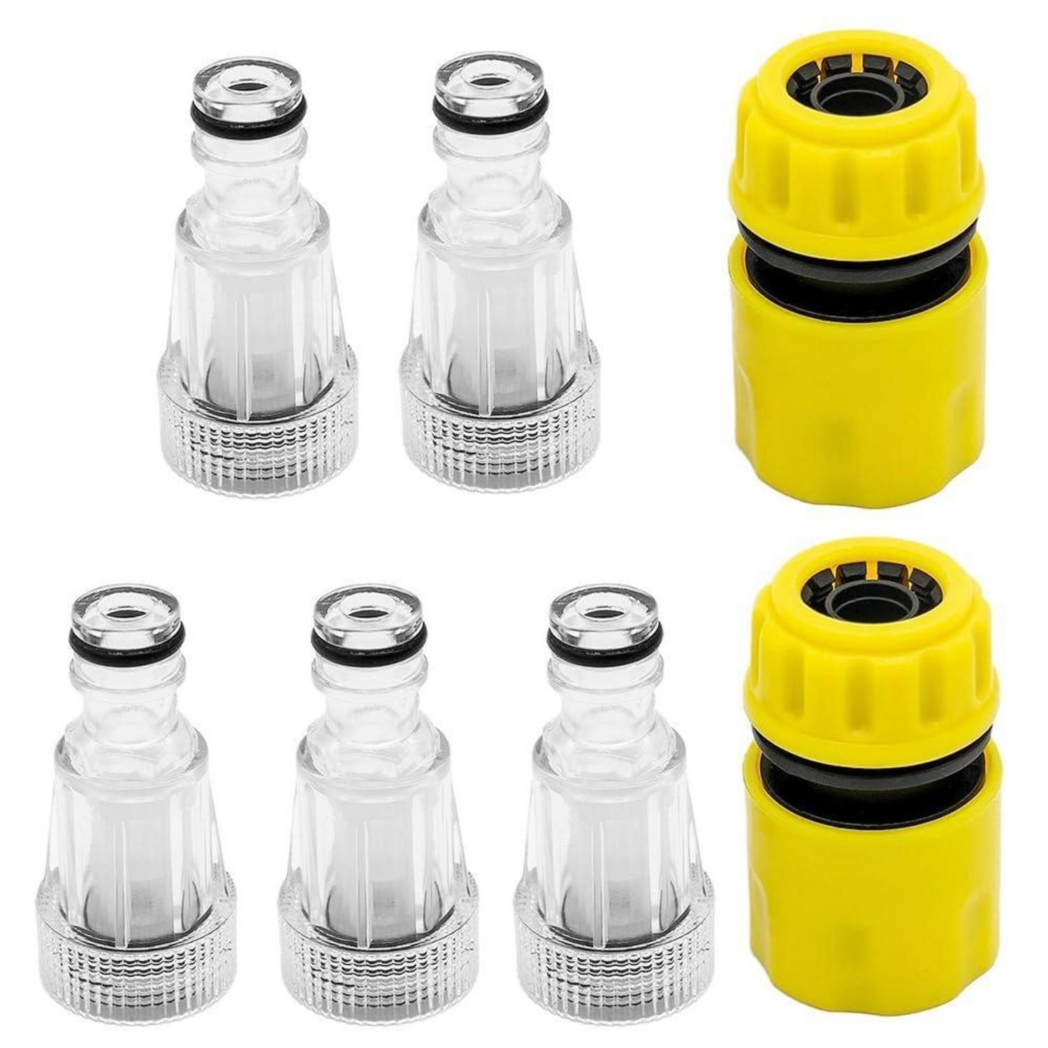 LuxusKollektion Wasserfilter Hochdruckreiniger Wasserfilter 3/4 Zoll 5tlg
