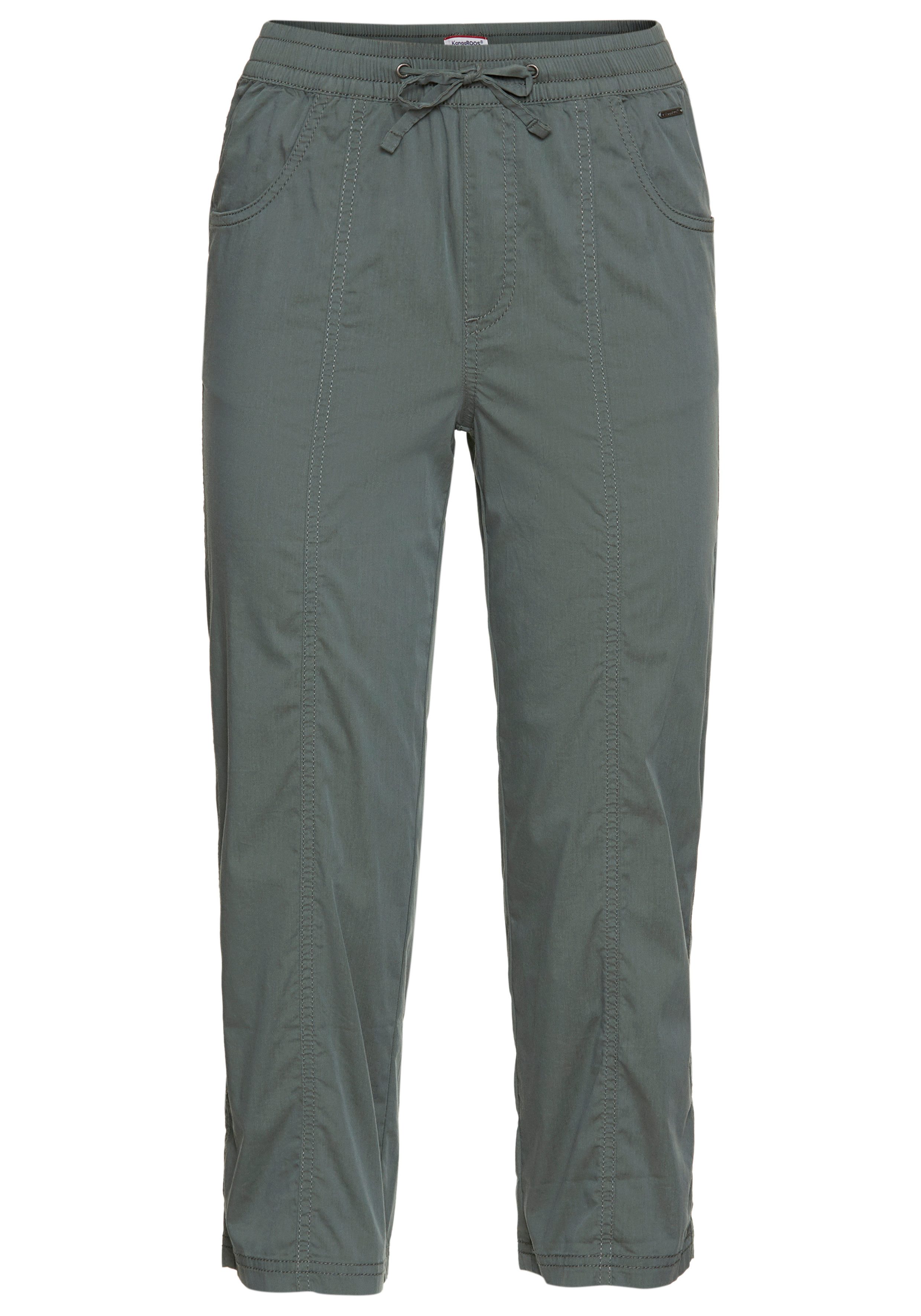 KangaROOS 3/4-Hose sportliche Capri mit elastischem Bund