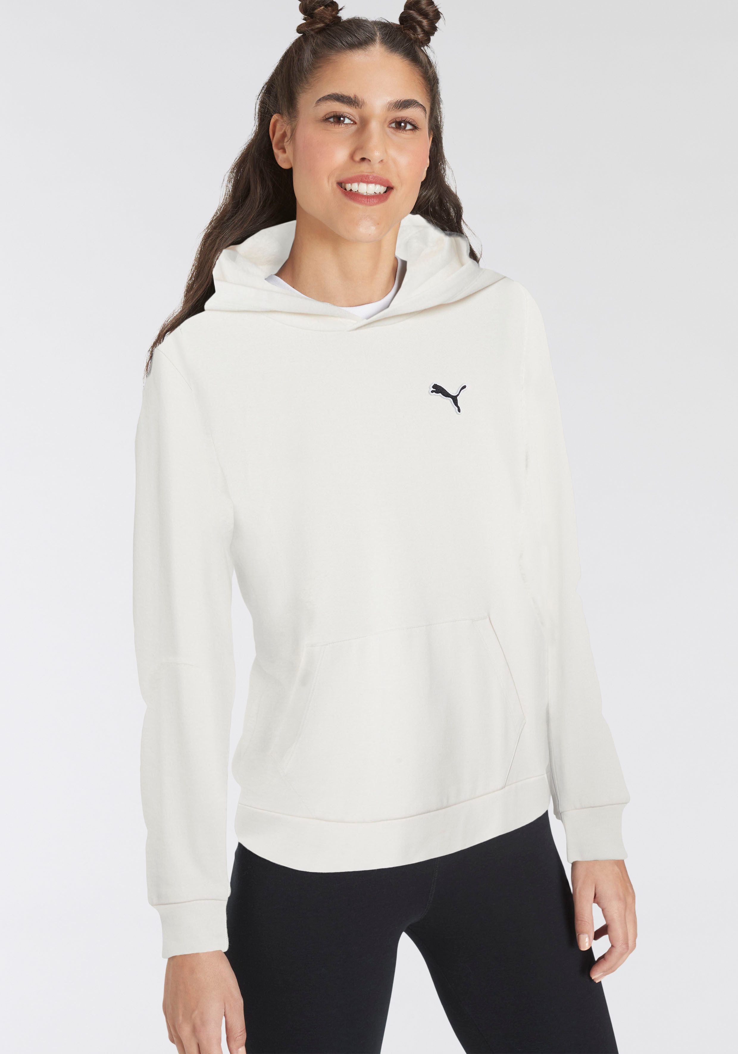 PUMA Kapuzensweatshirt BETTER ESSENTIALS HOODIE FL mit Kapuze, mit Logodruc günstig online kaufen