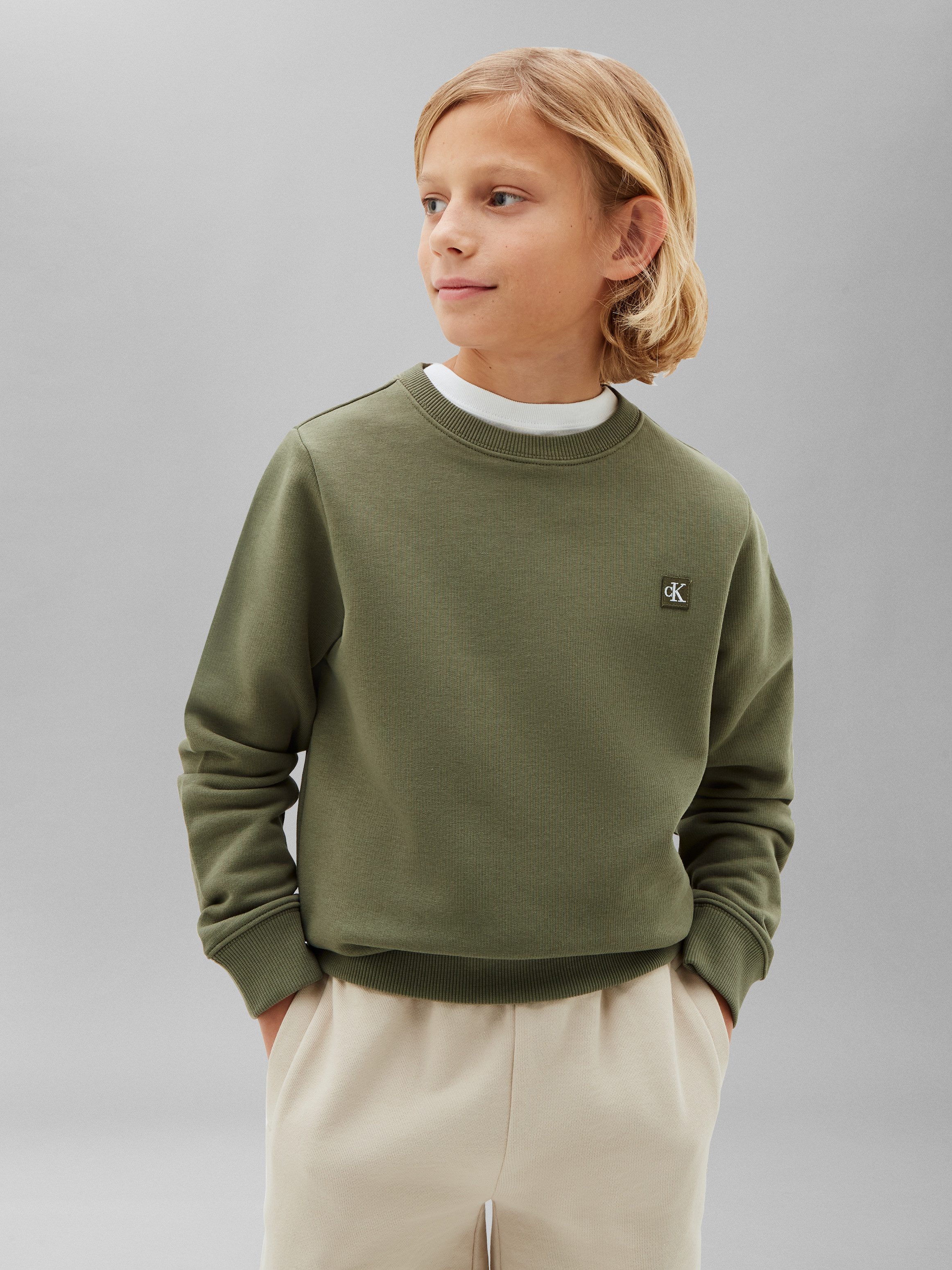 Calvin Klein Jeans Sweatshirt MINI BADGE Regular fit, Badge
