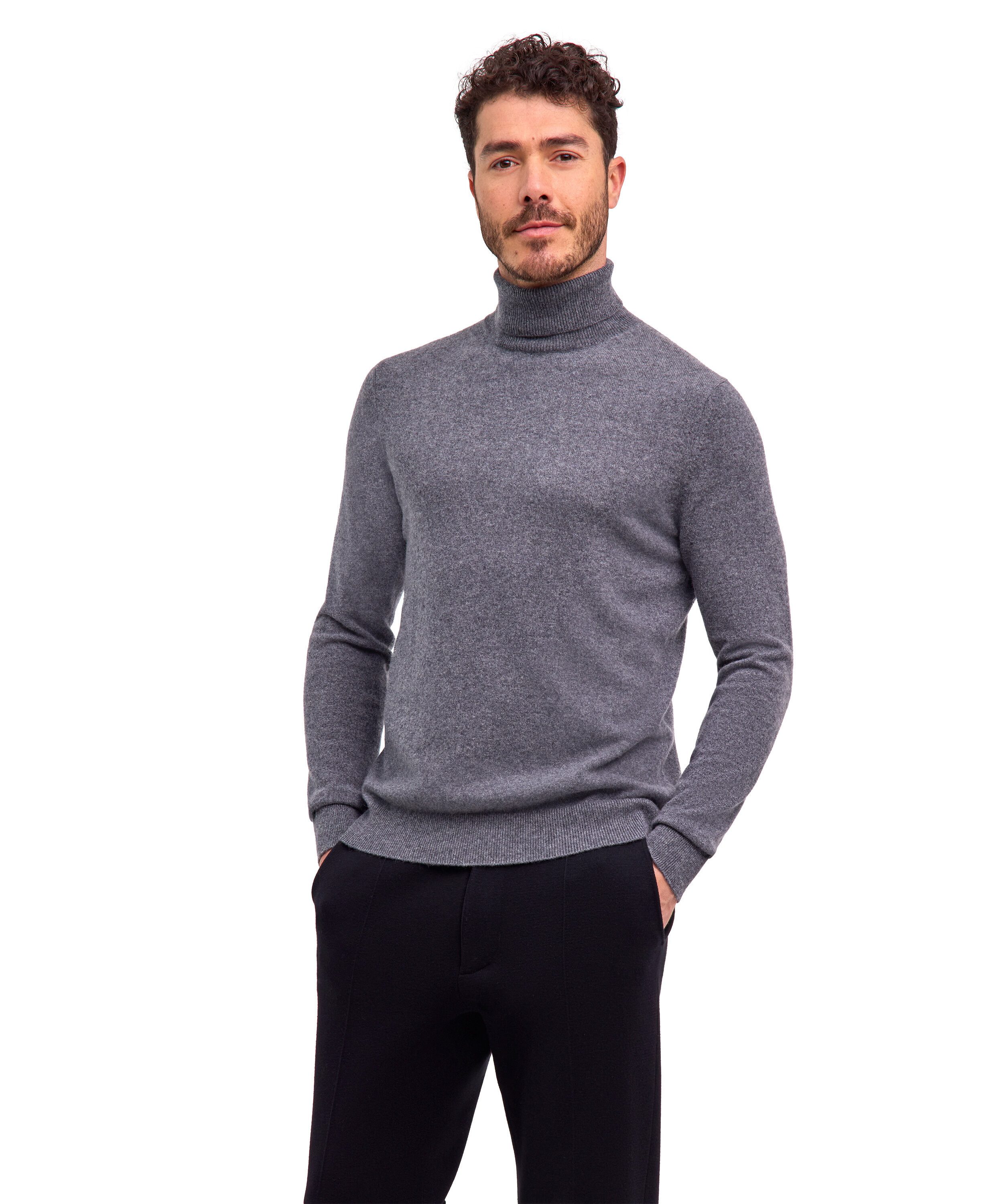 FALKE Strickpullover FALKE Pure Cashmere Herren aus reinem Kaschmir (1-tlg) aus reinem Kaschmir