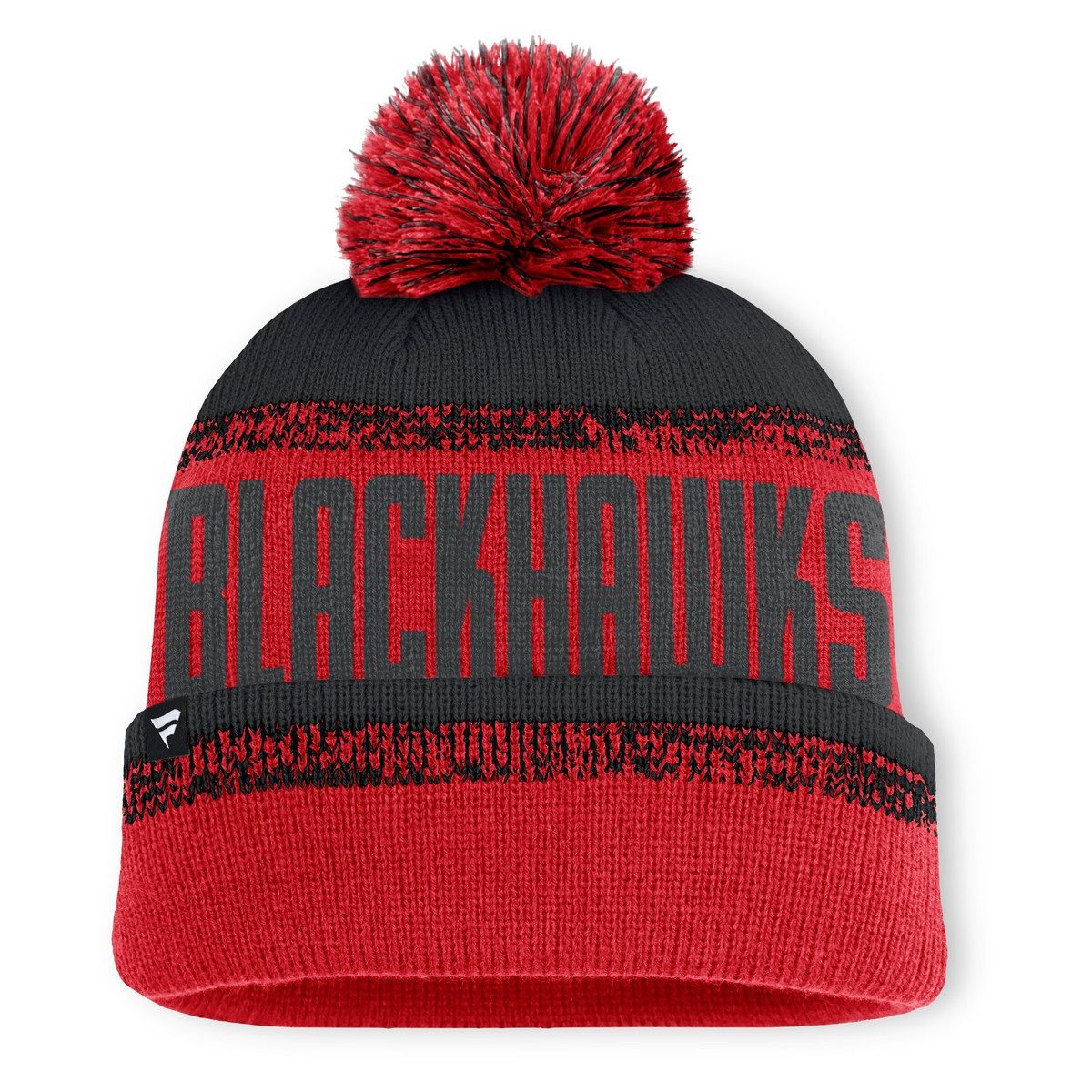Fanatics Bommelmütze Fanatics Mütze Chicago Blackhawks Thrive Cuffed Pom Beanie