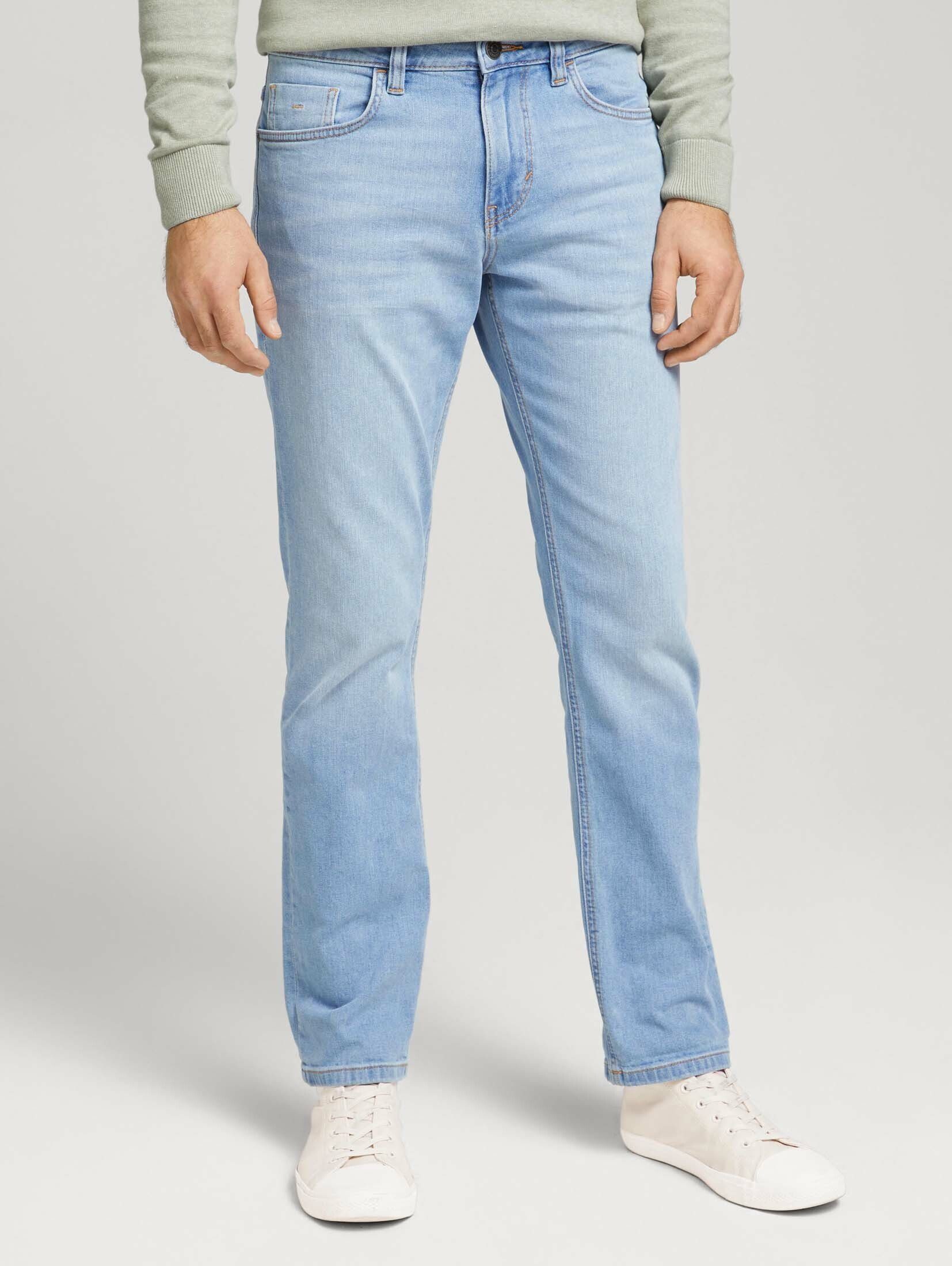TOM TAILOR Straight-Jeans »Marvin Straight Jeans im Crumple Pack «