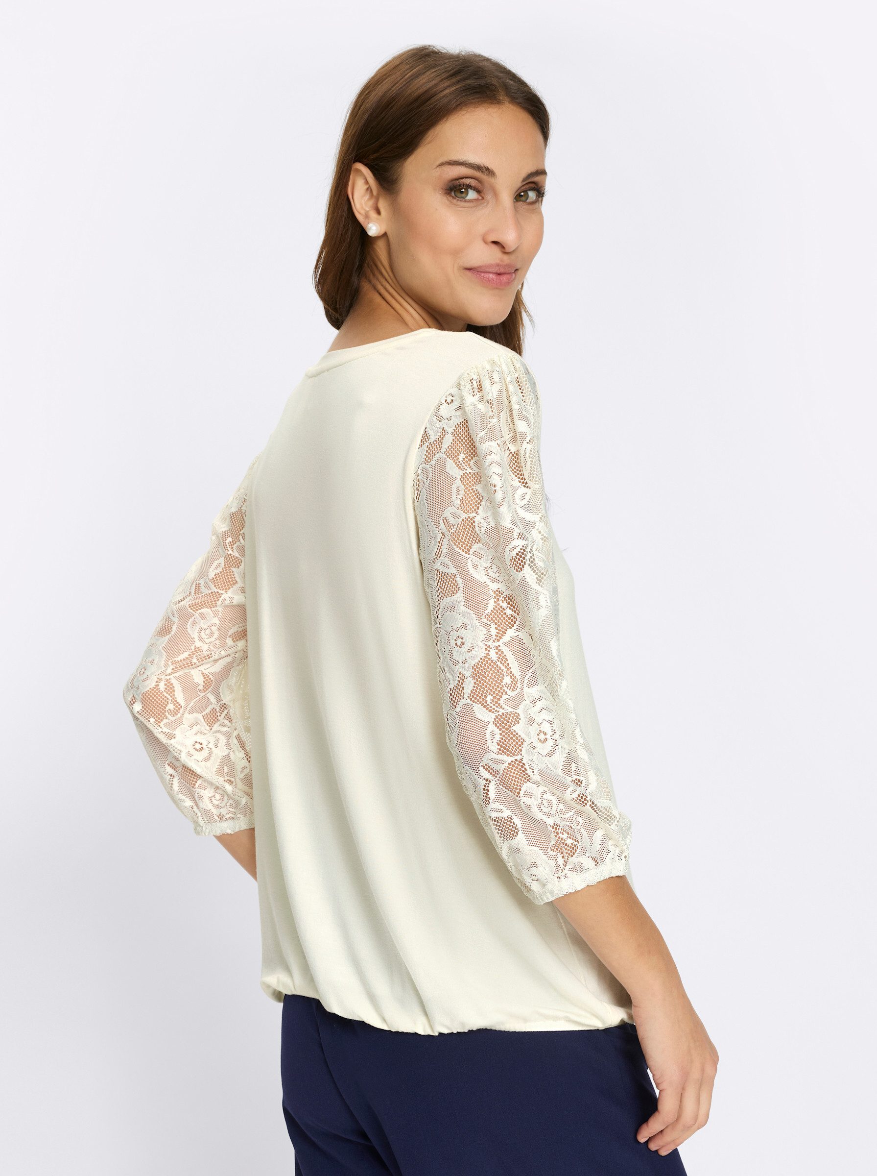 Witt T-Shirt Spitzen-Shirt 3/4-Arm