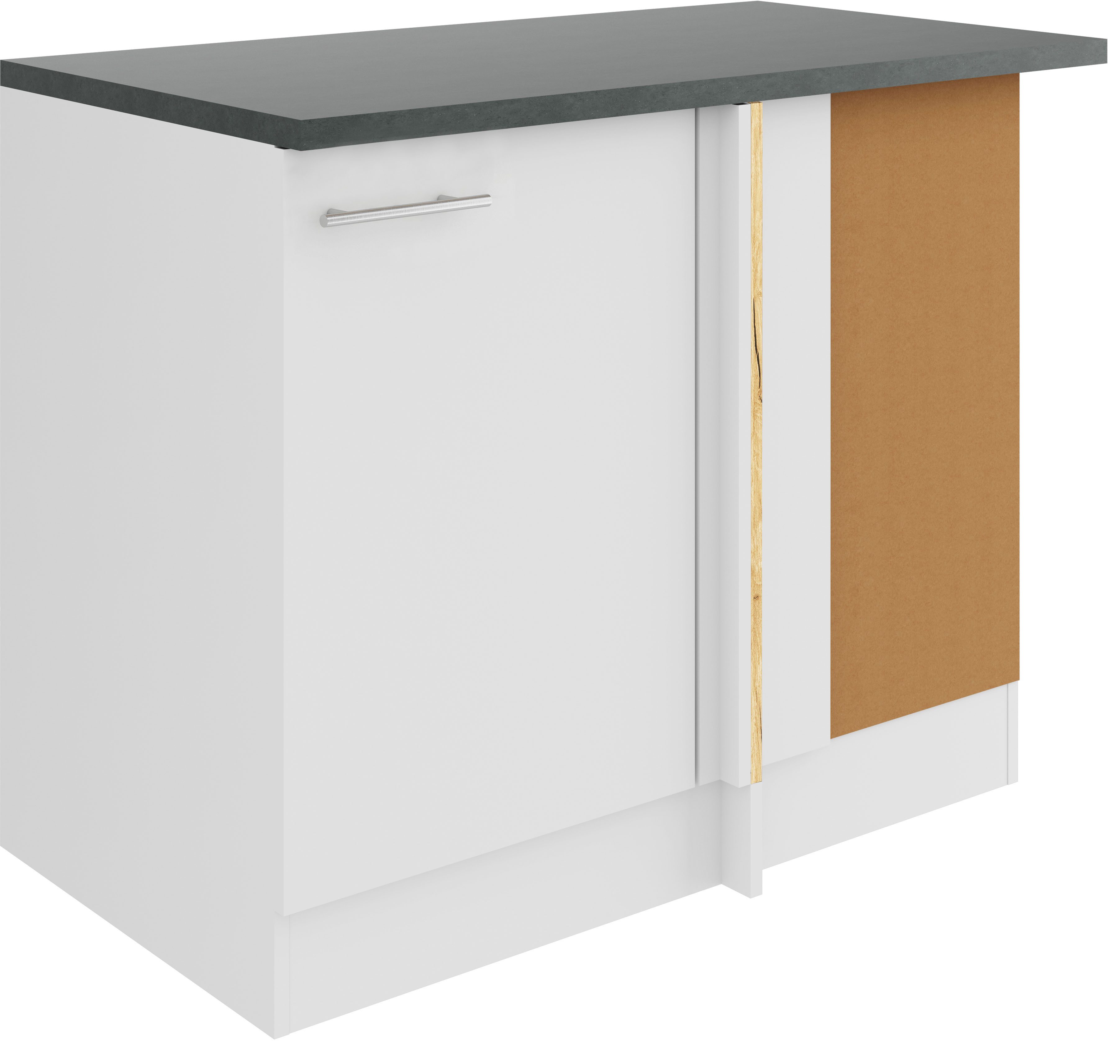 OPTIFIT Eckunterschrank Bella Breite 100 cm, Türanschlag wechselbar