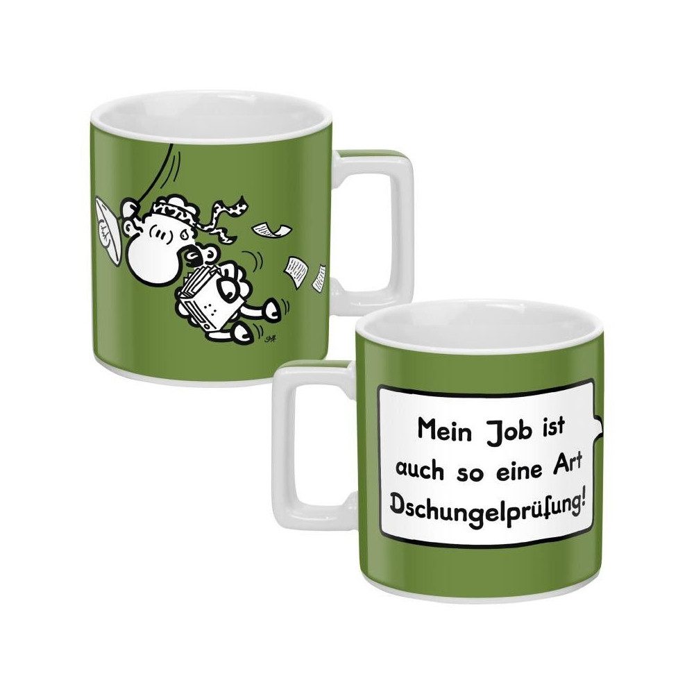 Sheepworld Tasse Tasse - Job - ca. 450 ml - Ø ca. 9 cm, Porzellan