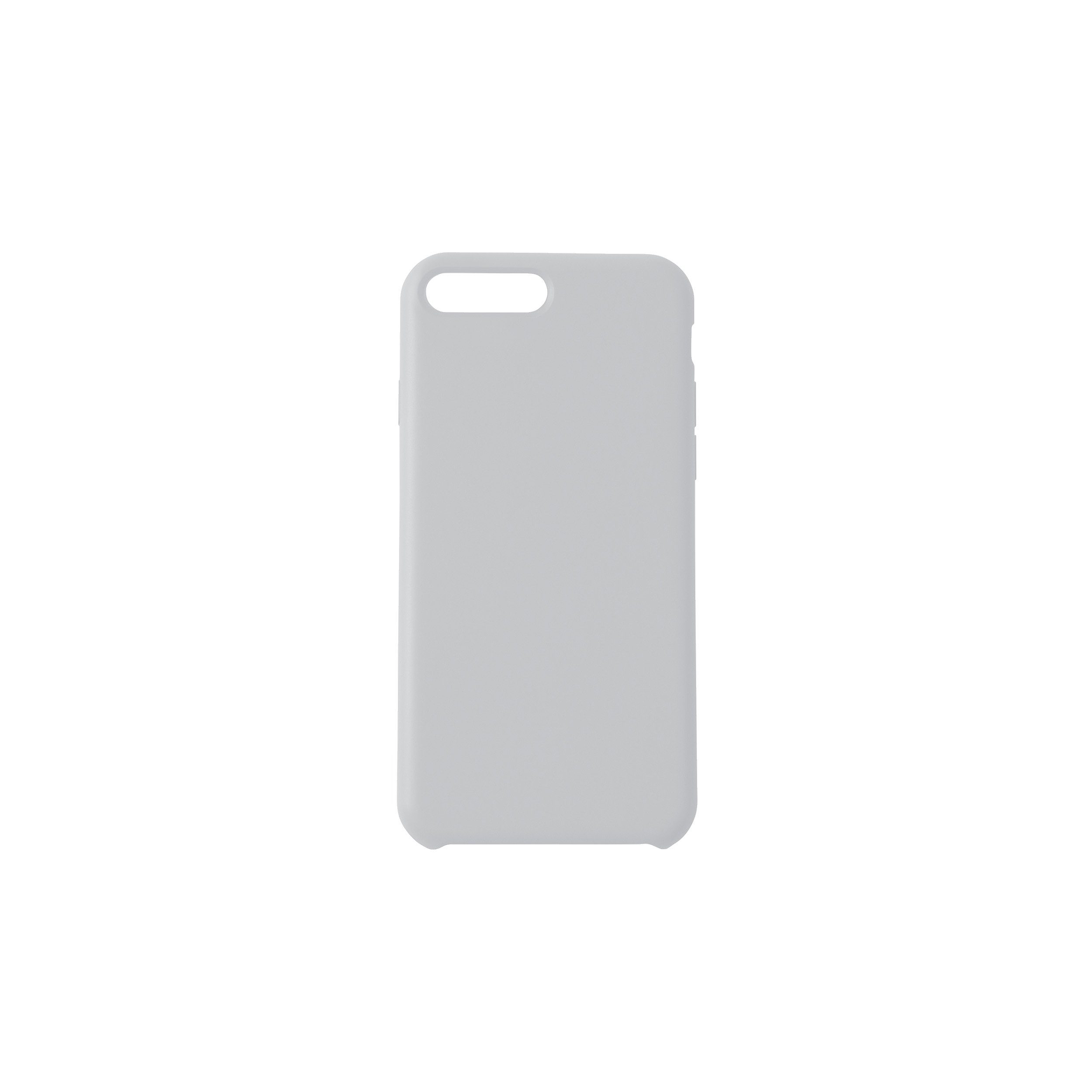KMP Creative Lifesytle Product Handyhülle Silikon Schutzhülle für iPhone 8 Plus Business Gray 5,5 Zoll