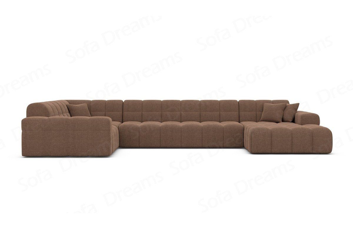 Luxus Ibiza Sofa Sofa Polstersofa Modern Form U Wohnlandschaft Stoff Dreams Stoffsofa