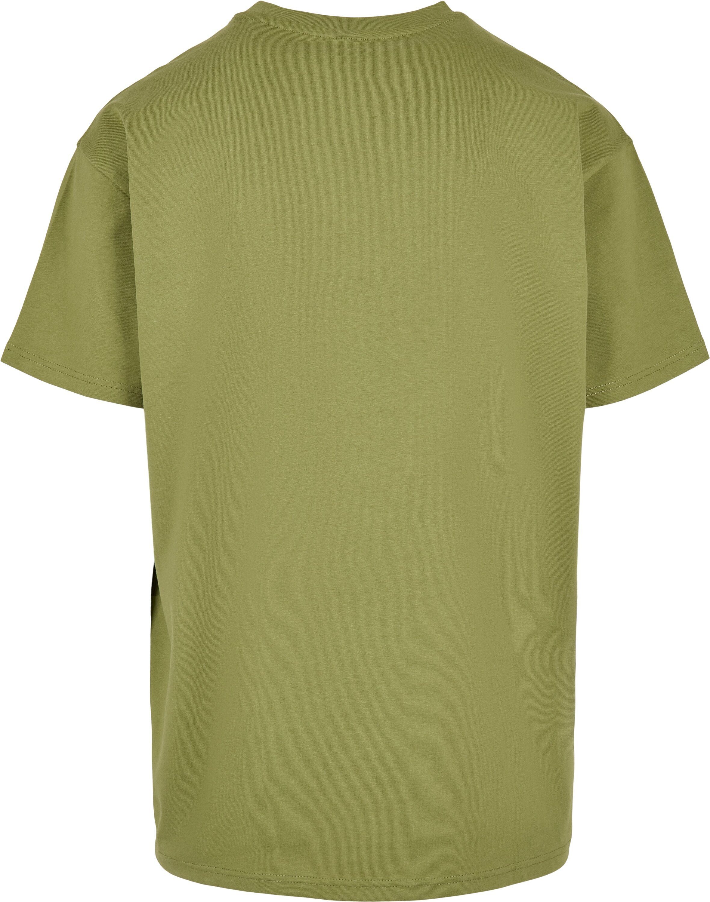 URBAN CLASSICS T-Shirt (1-tlg) Tee Herren Oversized newolive Heavy