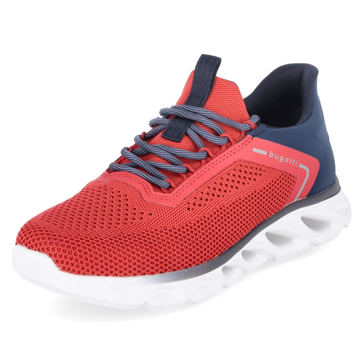 bugatti Bugatti 341AVK626969-3041 Herren Textil & Synthetik rot Schnürschuh