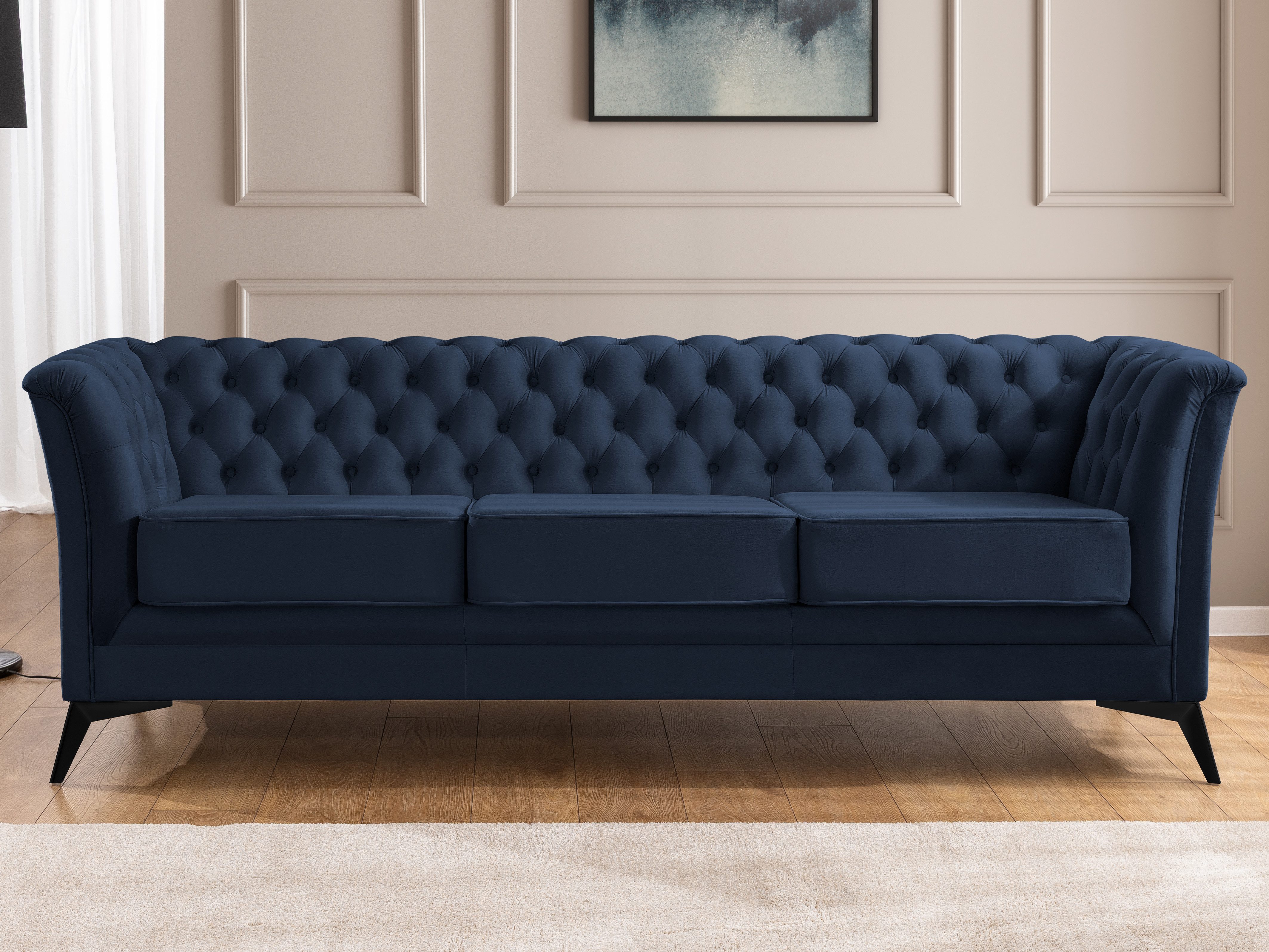 S-Style Möbel Chesterfield-Sofa Whitby, 3-Sitzer aus günstig online kaufen