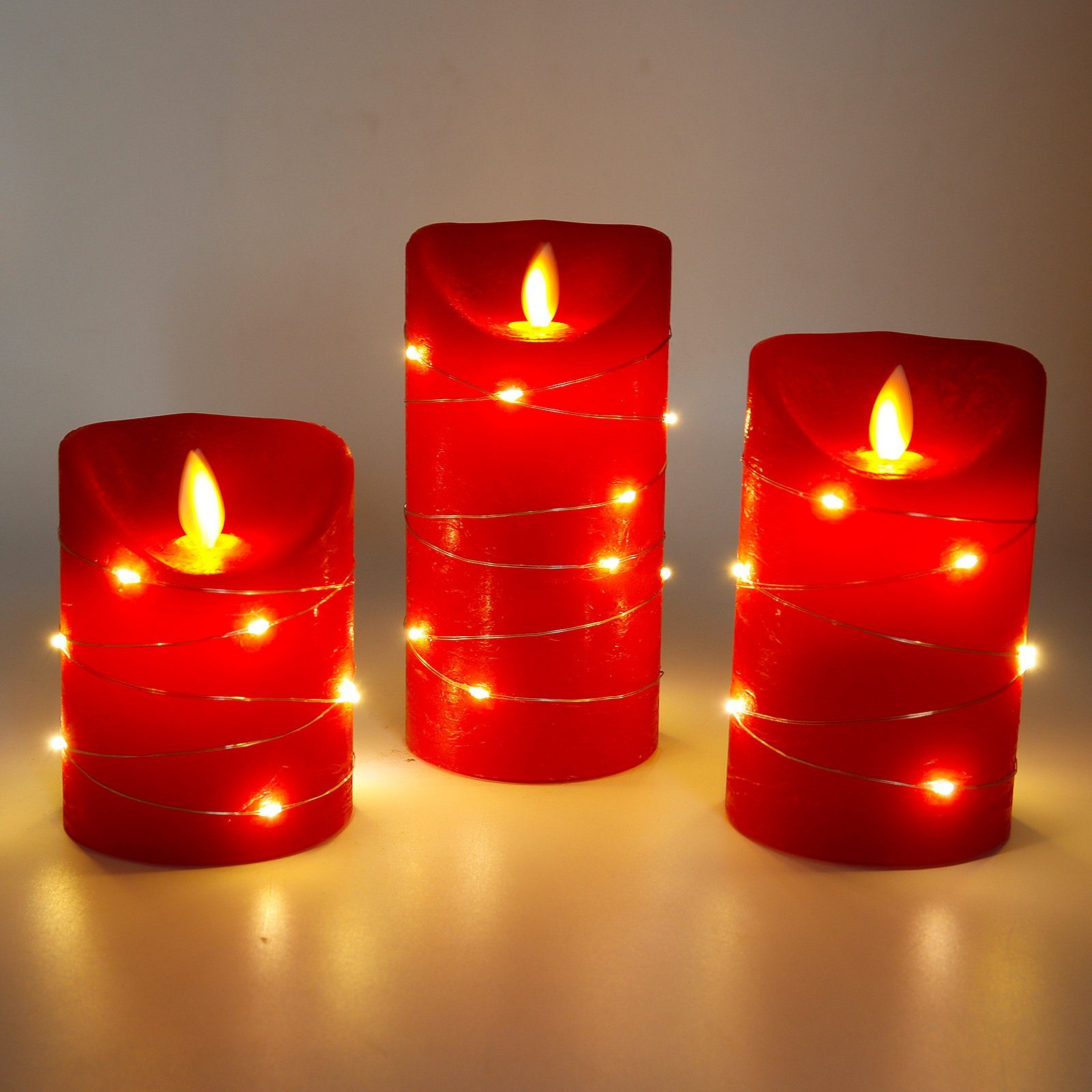 CCLIFE LED-Kerze LED Kerzen 3er 5er günstig online kaufen