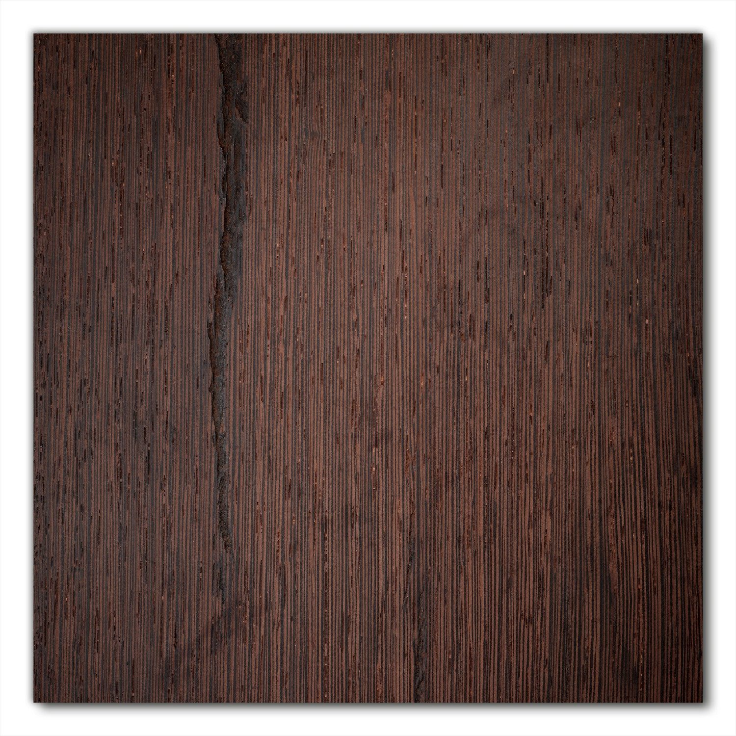 Wallario Möbelfolie Holz-Optik Textur dunkelbraunes Holz