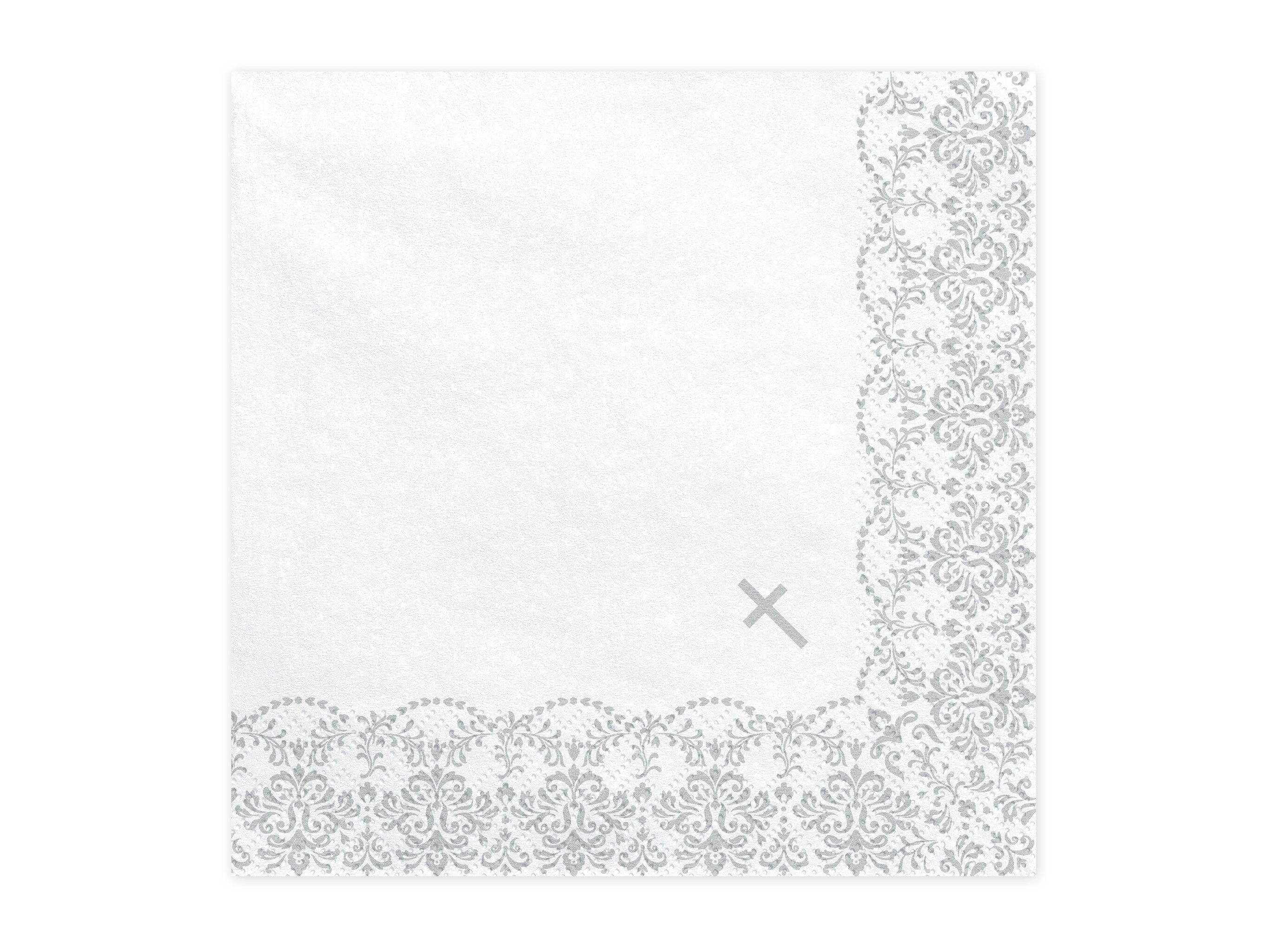 partydeco Papierserviette, Servietten 33x33cm Kommunion