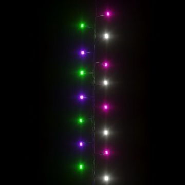 vidaXL Lichterkette LED-Lichterkette mit 3000 LEDs Pastell Mehrfarbig 30 m PVC Weihnachtsb