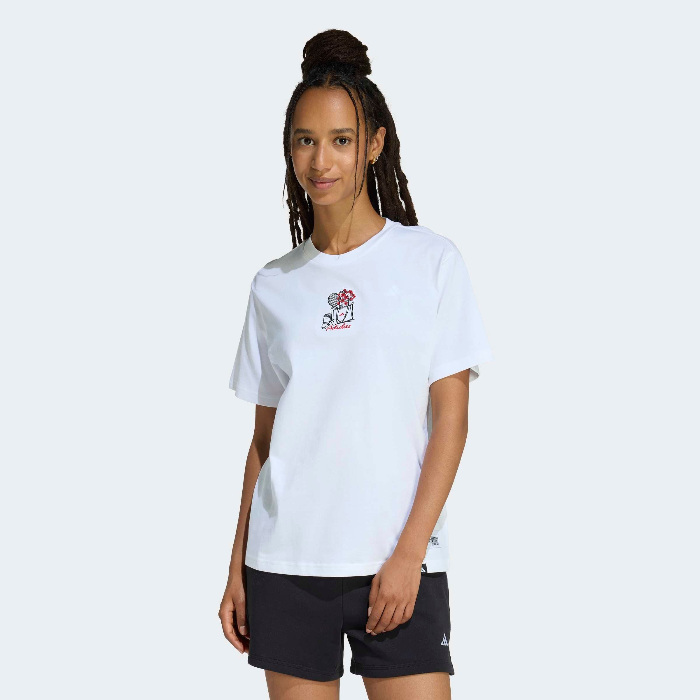 adidas Sportswear T-Shirt MINI EMBROIDERY GRAPHIC günstig online kaufen