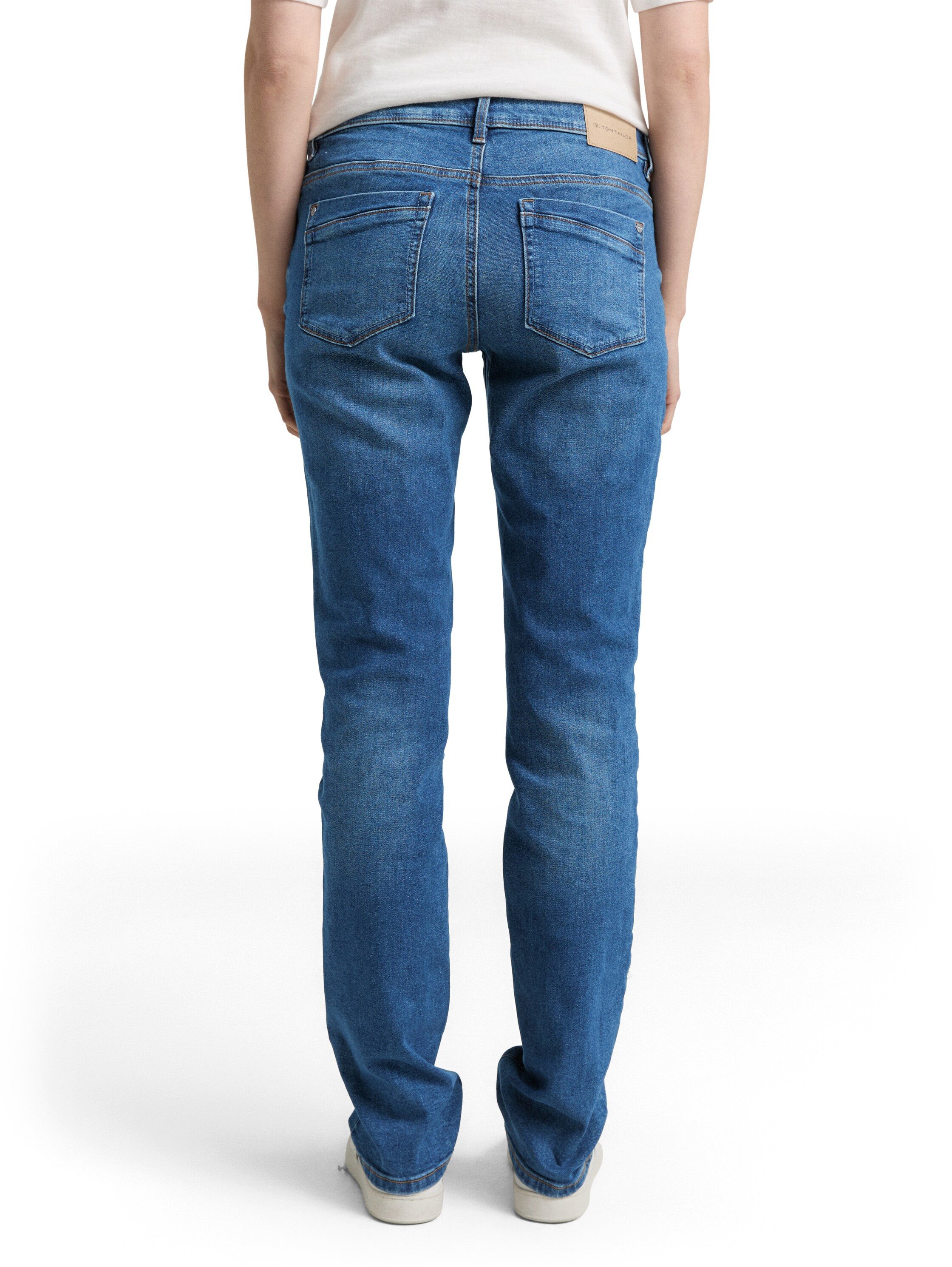 TOM TAILOR Straight-Jeans LIVA im Five-Pocket günstig online kaufen