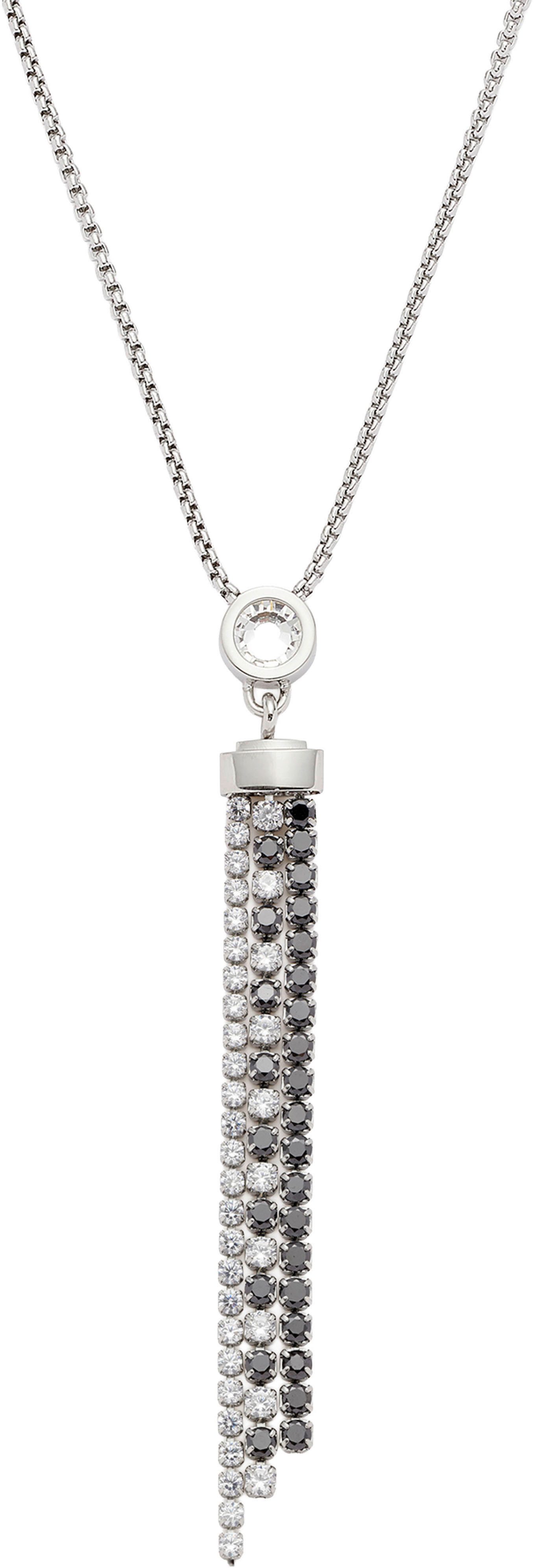 LEONARDO Kette mit Anhänger Halskette Atura, mit Zirkonia (synth)