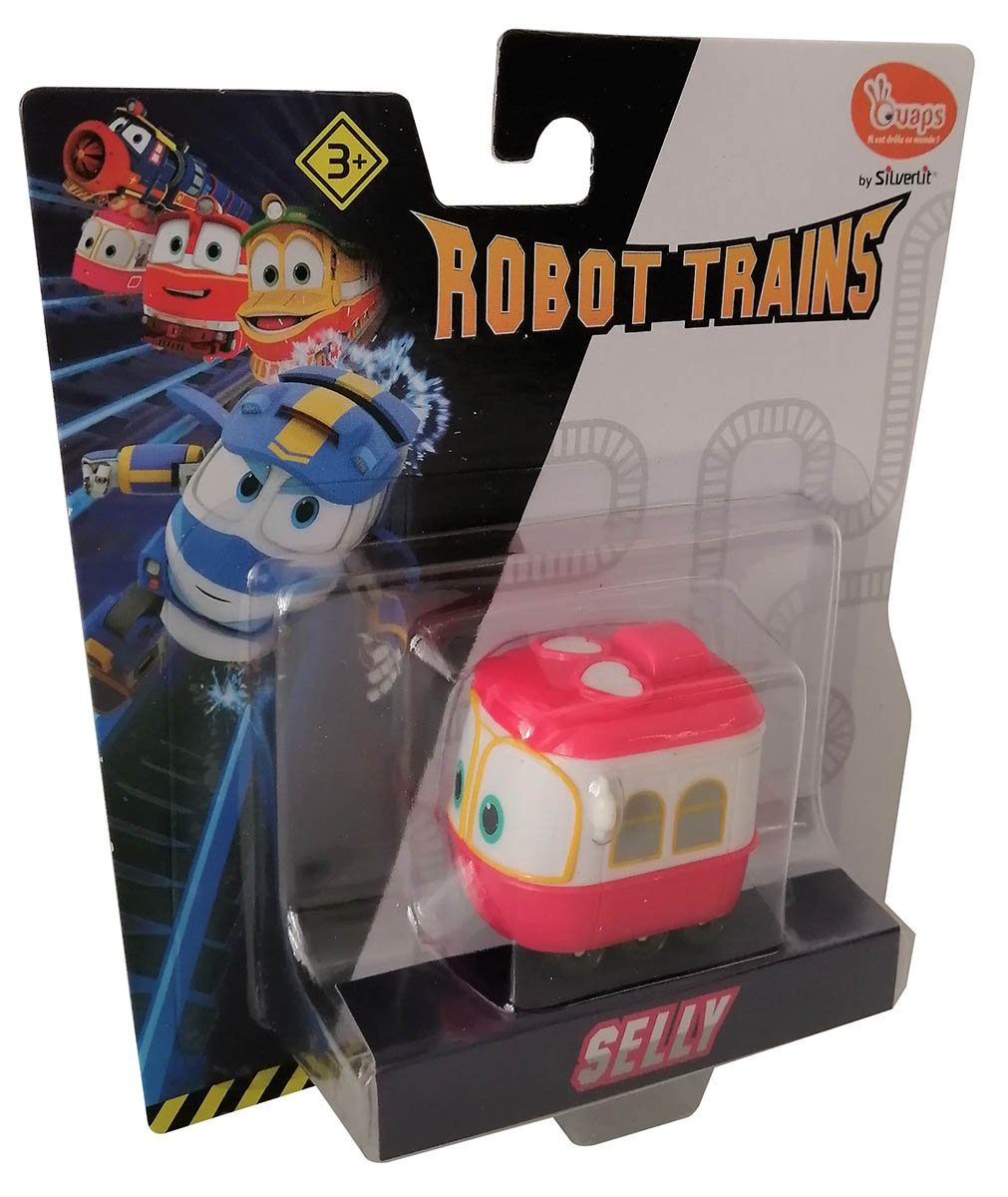 Silverlit Spielzeug-Lokomotive Silverlit Robot Trains Selly Roboterzug Mini Spiel, (Selly Roboterzug Mini Spiel-Figur Lokomotive)