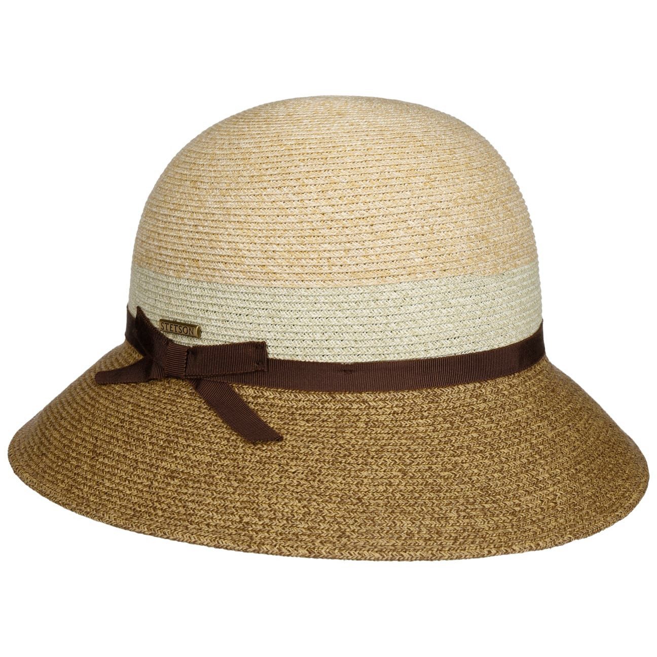 Stetson Sonnenhut (1-St) Strohhut mit Ripsband