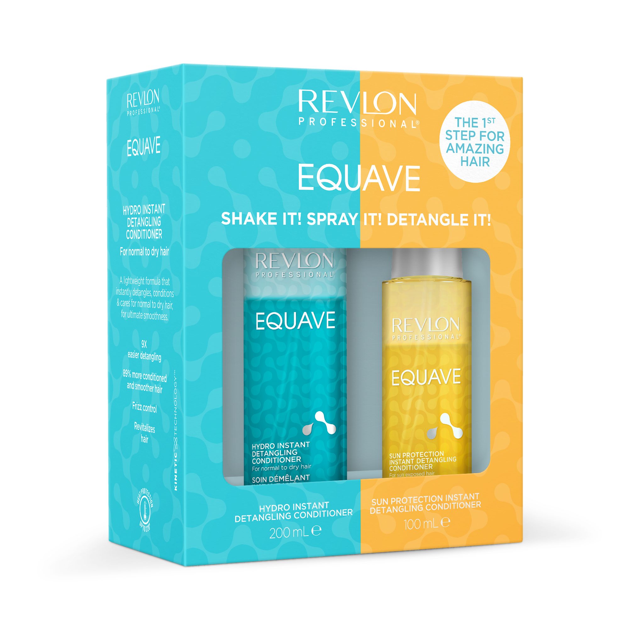 REVLON PROFESSIONAL Haarpflege-Set EQUAVE DUO-PACK DETANGLING CONDITIONER+SUN PROTECTION CONDITIONER, Set, 2-tlg., Limited Edition