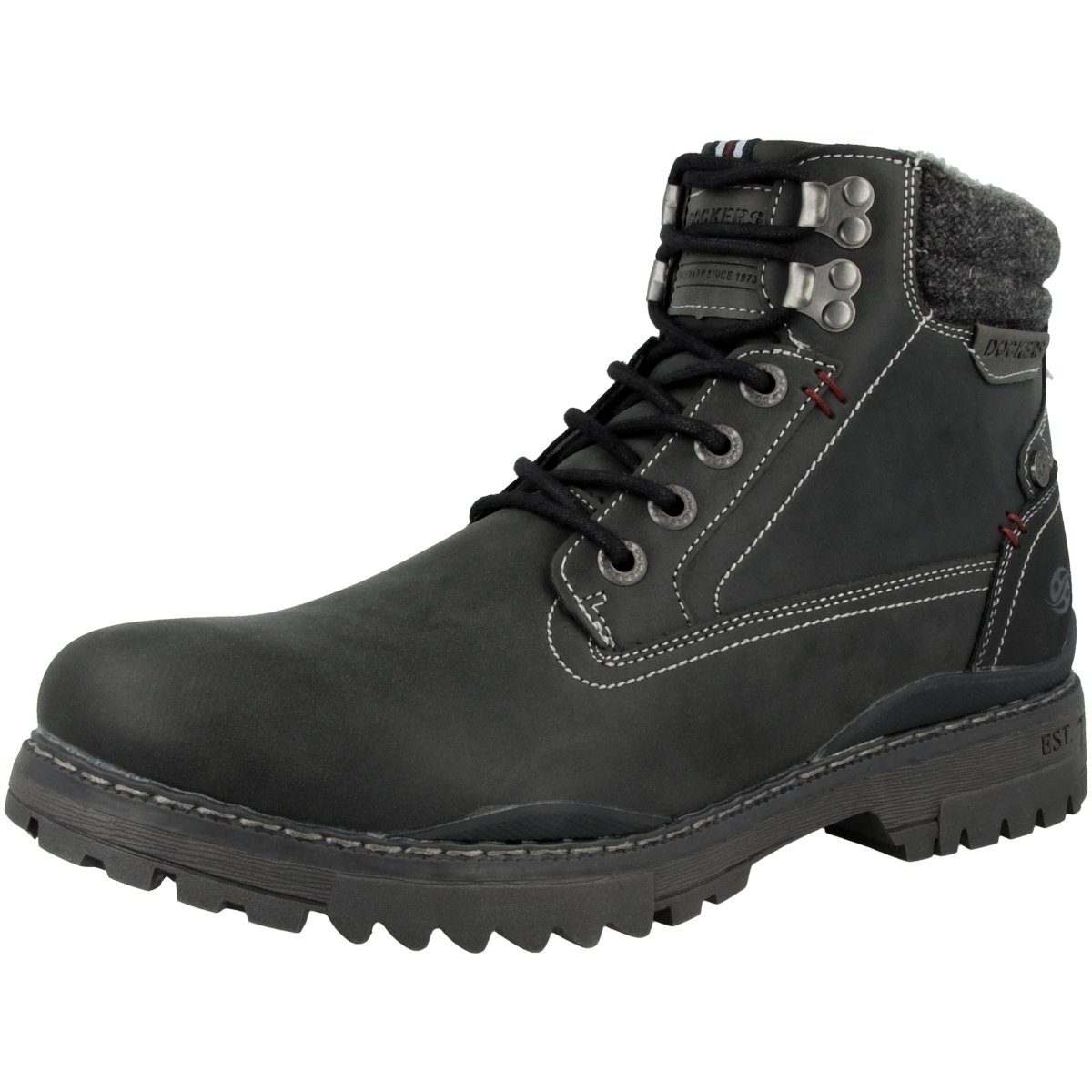 Dockers by Gerli 47LY001 Herren Schnürboots Stiefeletten, Stiefel, Winterstiefel, Winterboots, Schneestiefel