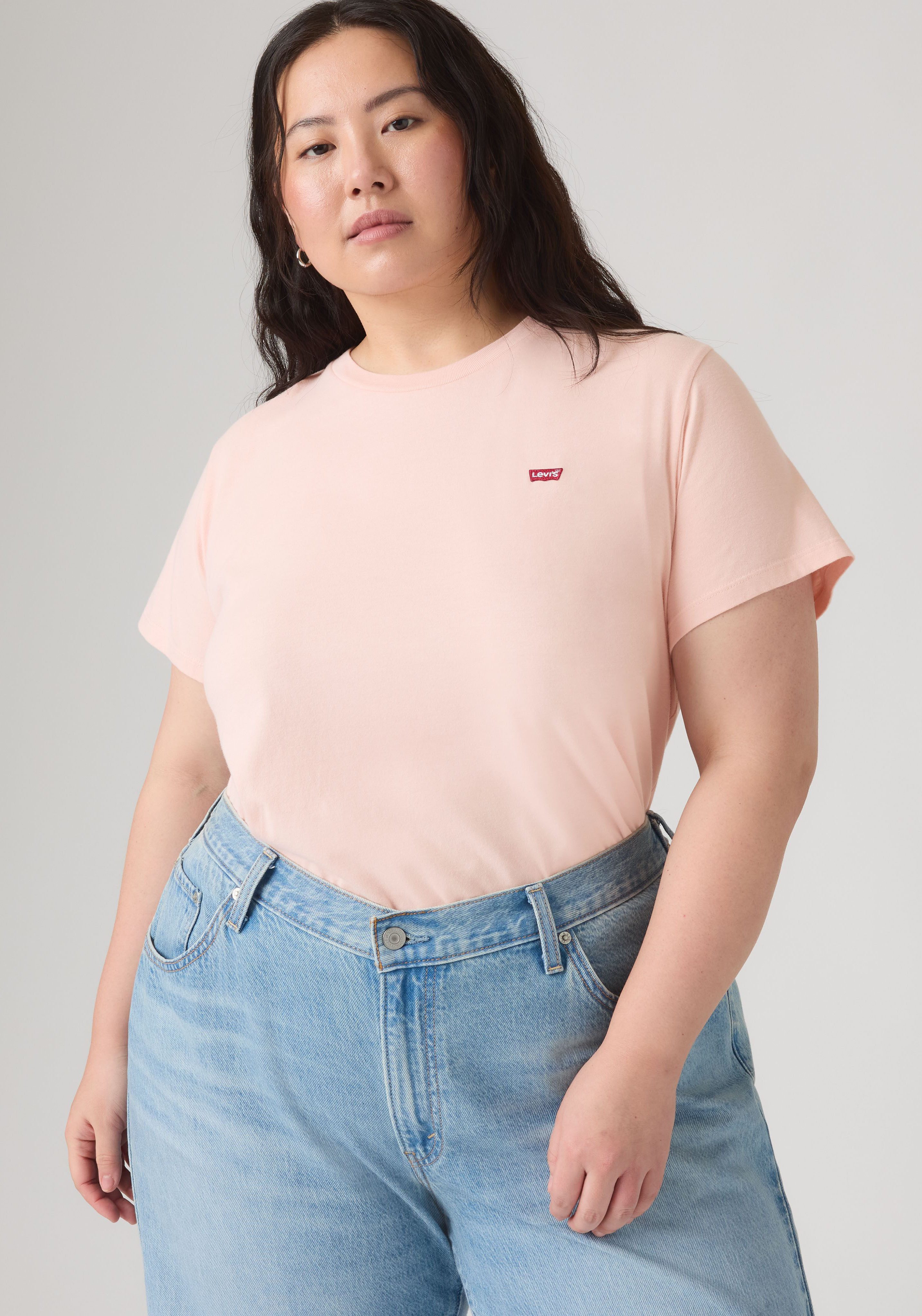 Levi's® Plus T-Shirt THE PERFECT TEE Figur umspielend