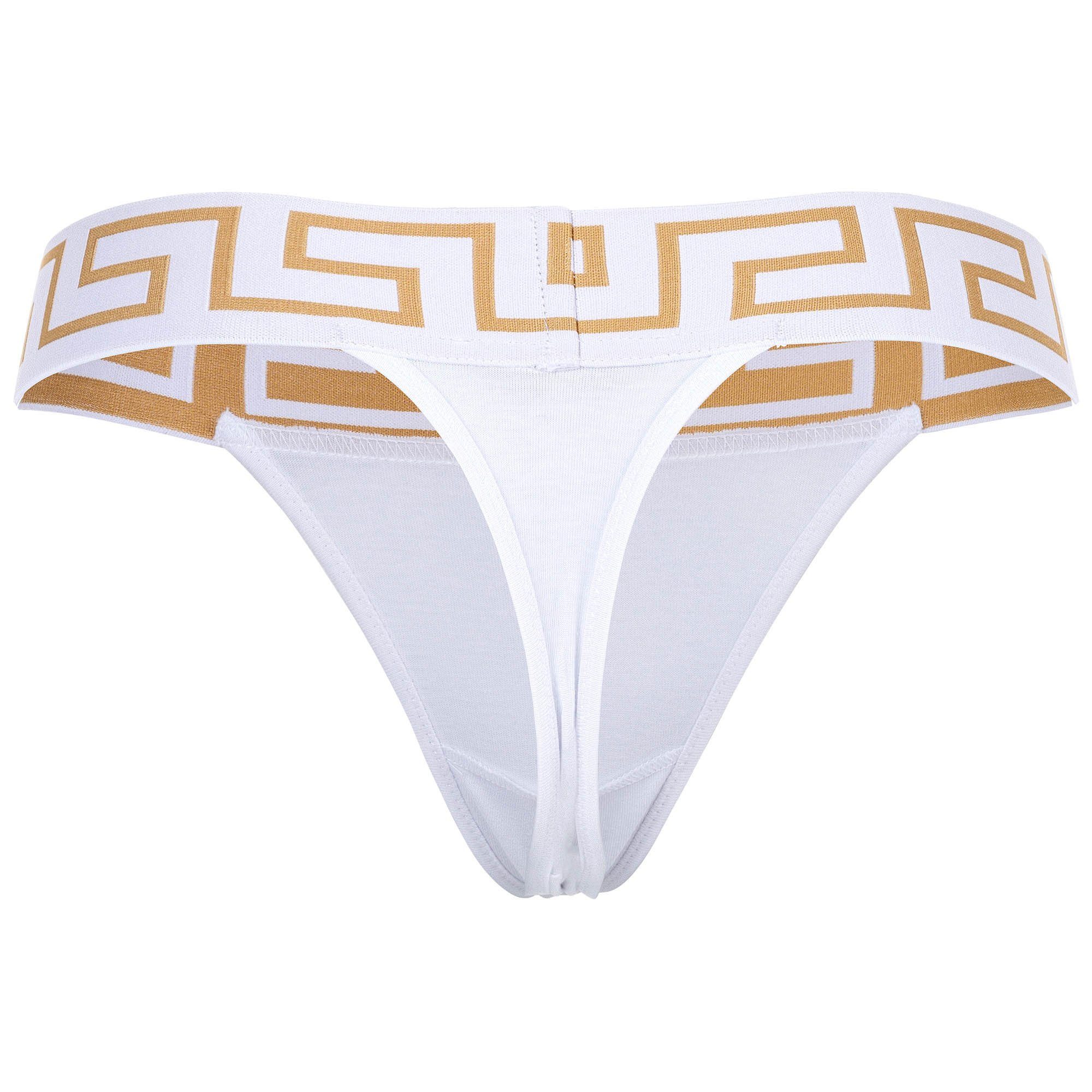 Versace String Damen String 1er Pack Baumwolle (Packung, 1er Pack)