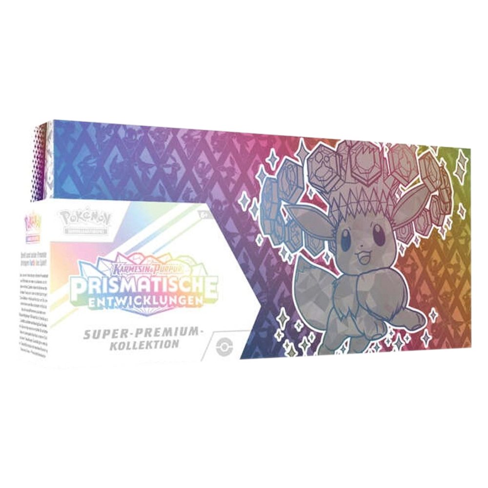 The Pokémon Company Sammelkarte Pokemon Prismatic Evolutions Super Premium Collection Englisch