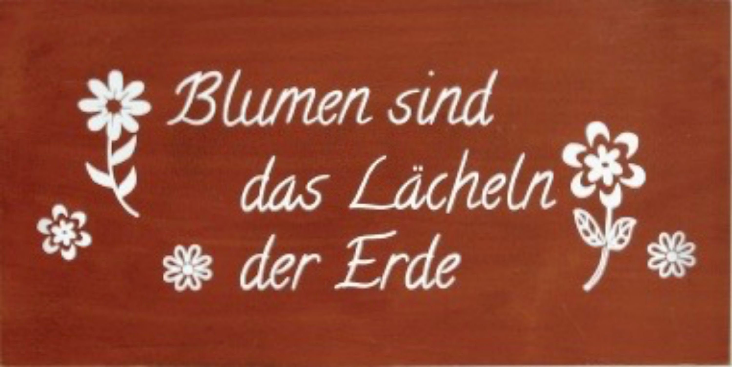 BOLTZE Wandbild, Garten, Rostfarbenes Garten Metallschild günstig online kaufen