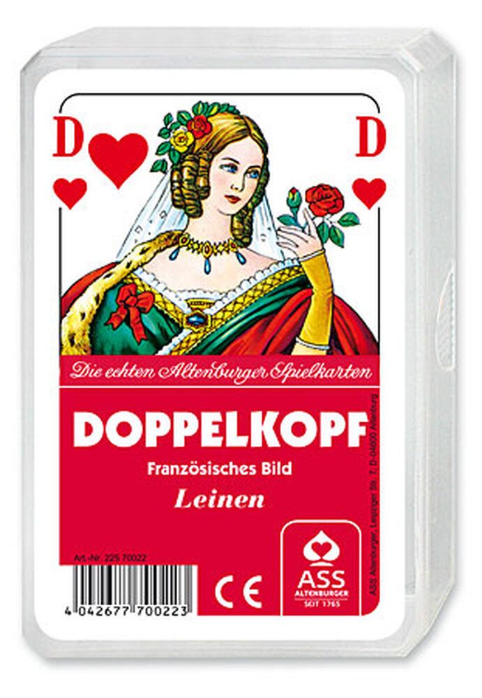 Cartamundi Spiel Doppelkopf mit Leinenprägung - Französisches Bild